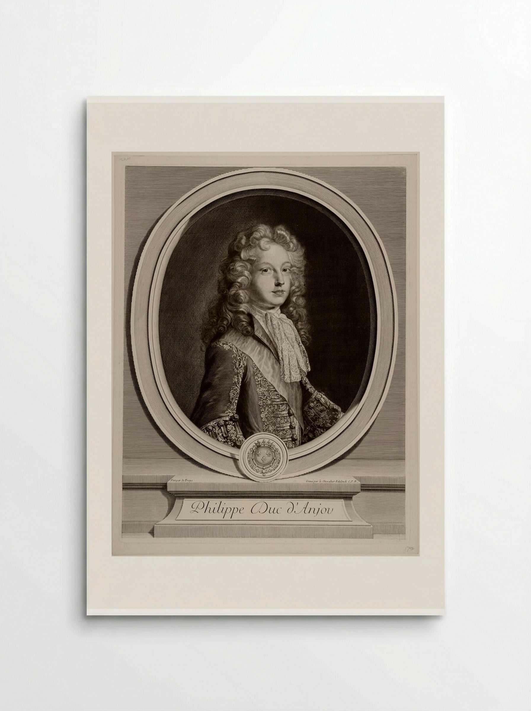 Philippe, Duc d'Anjou - Gérard Edelinck - Poster