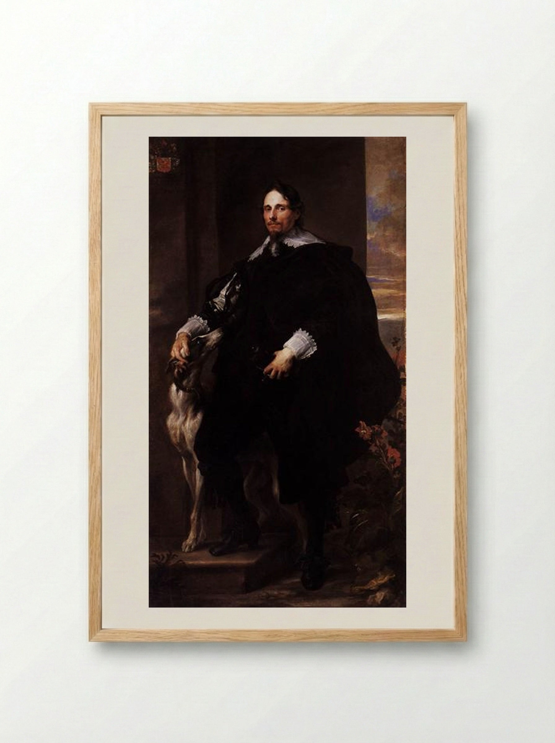Philippe Le Roy - Anthony van Dyck - Framed Print Wood