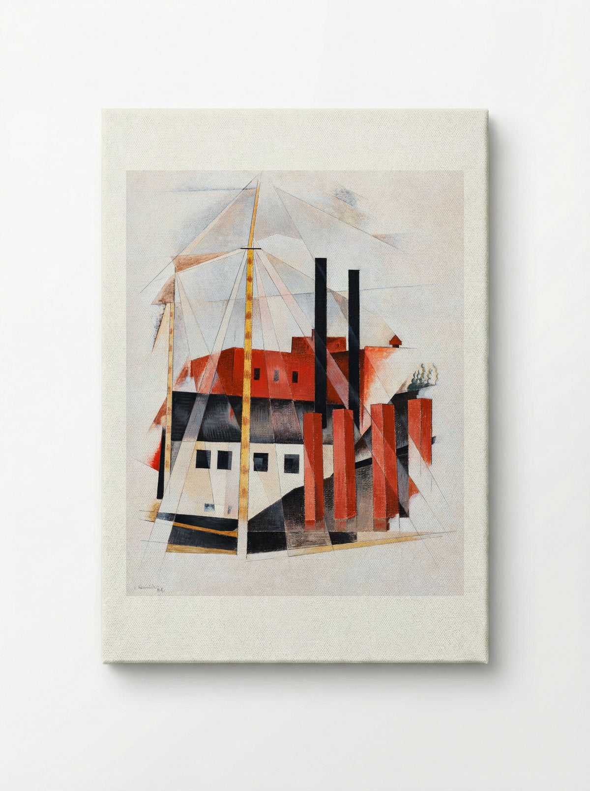 Piano Mover's Holiday - Charles Demuth - Canvas