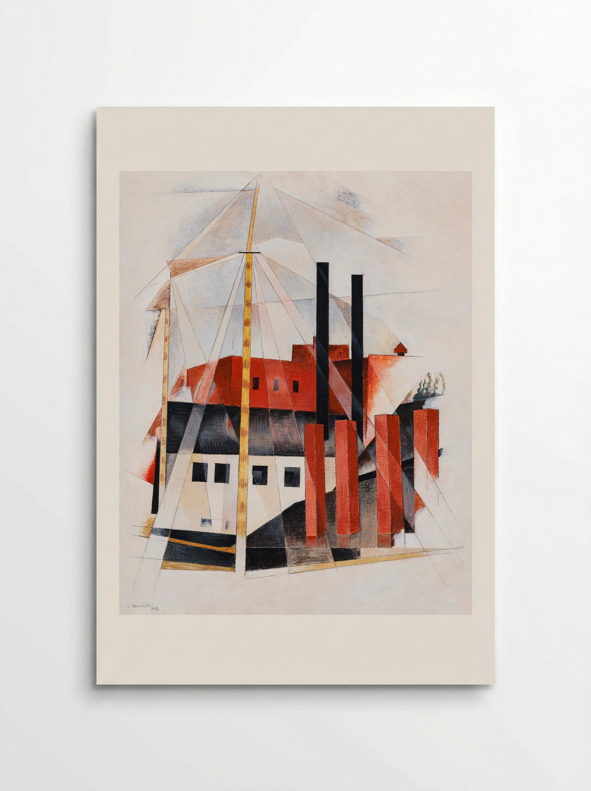 Piano Mover's Holiday - Charles Demuth - Poster