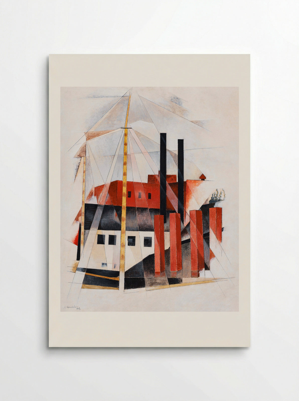 Piano Mover's Holiday - Charles Demuth - Poster
