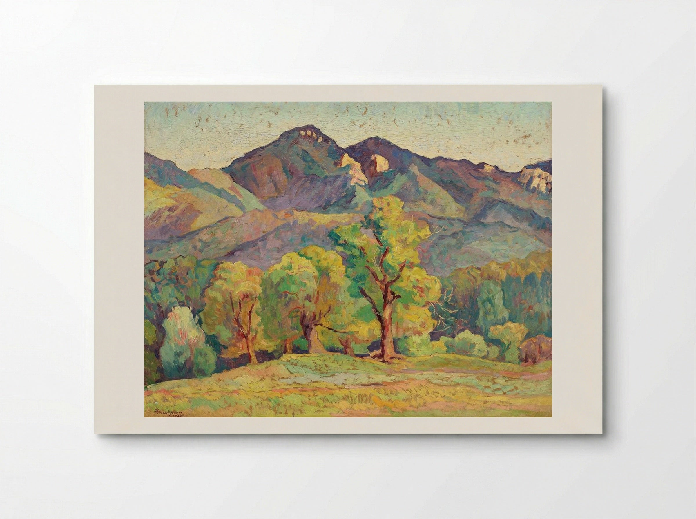 Piatra Craiului - Ion Theodorescu-Sion - Poster