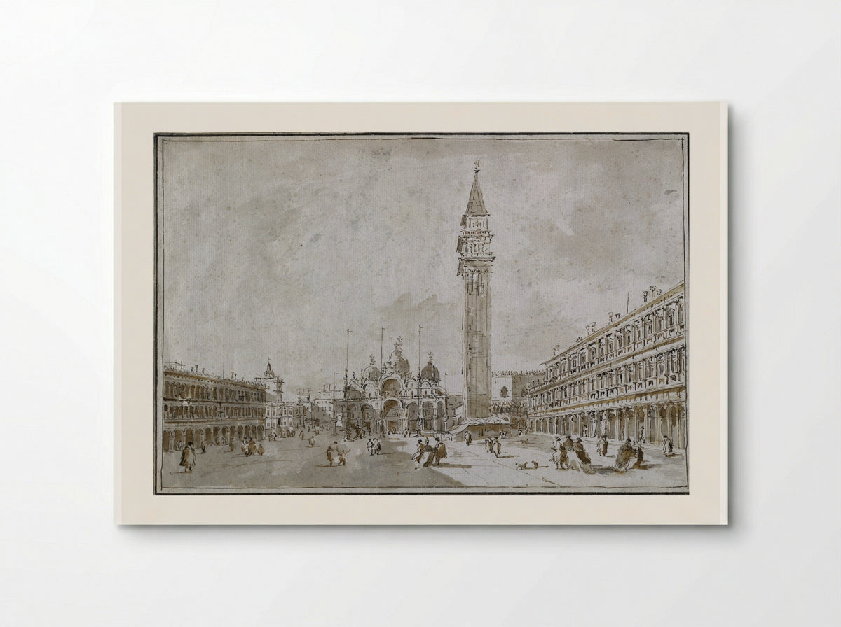 Piazza San Marco, Venice - Francesco Guardi - Poster