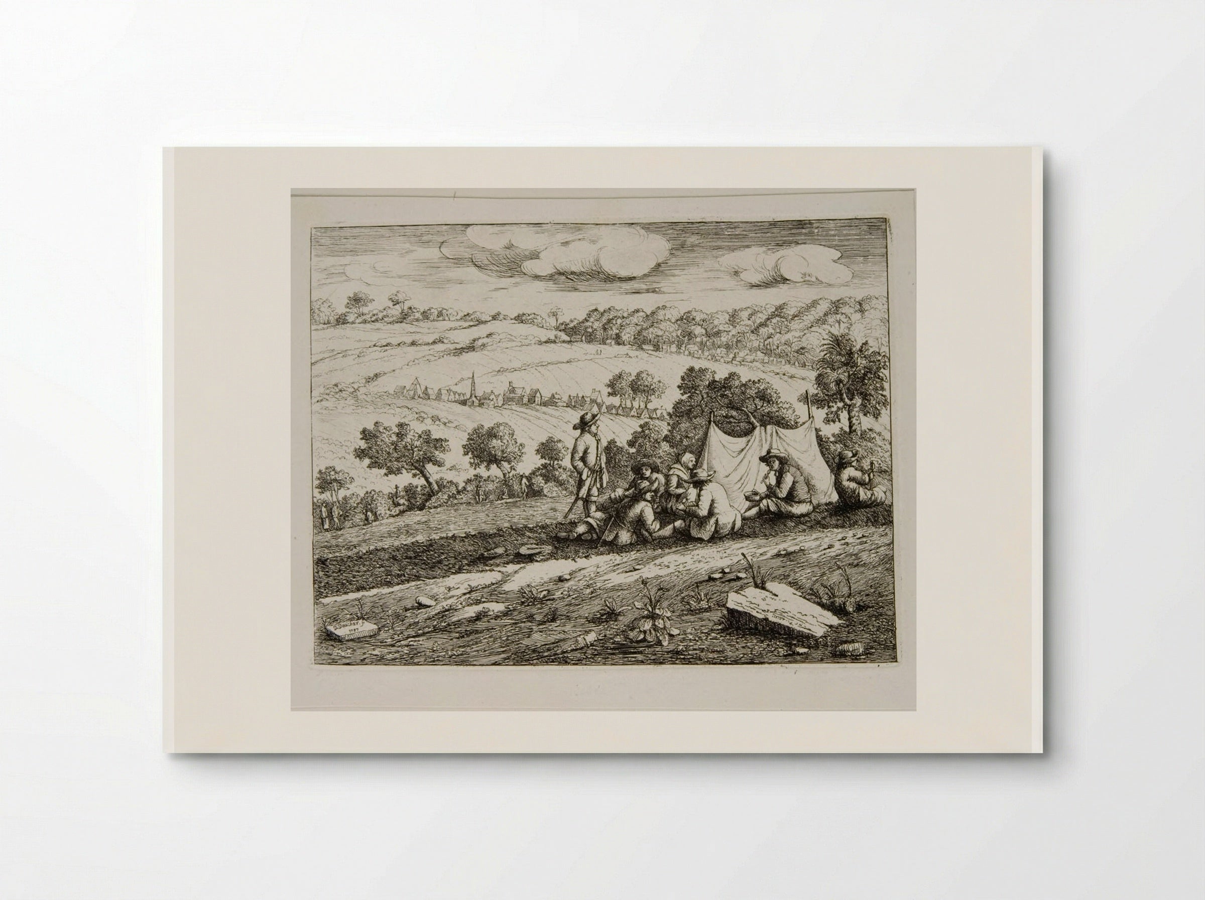 Picnic - David Deuchar - Poster