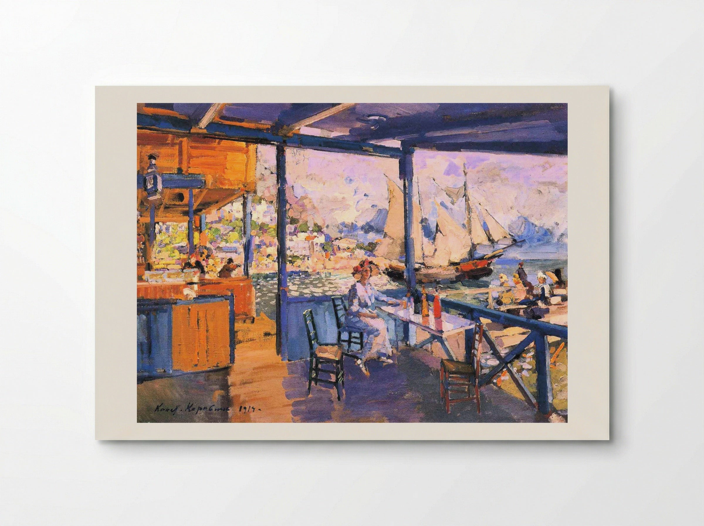 Pier Gurzuf - Konstantin Korovin - Poster