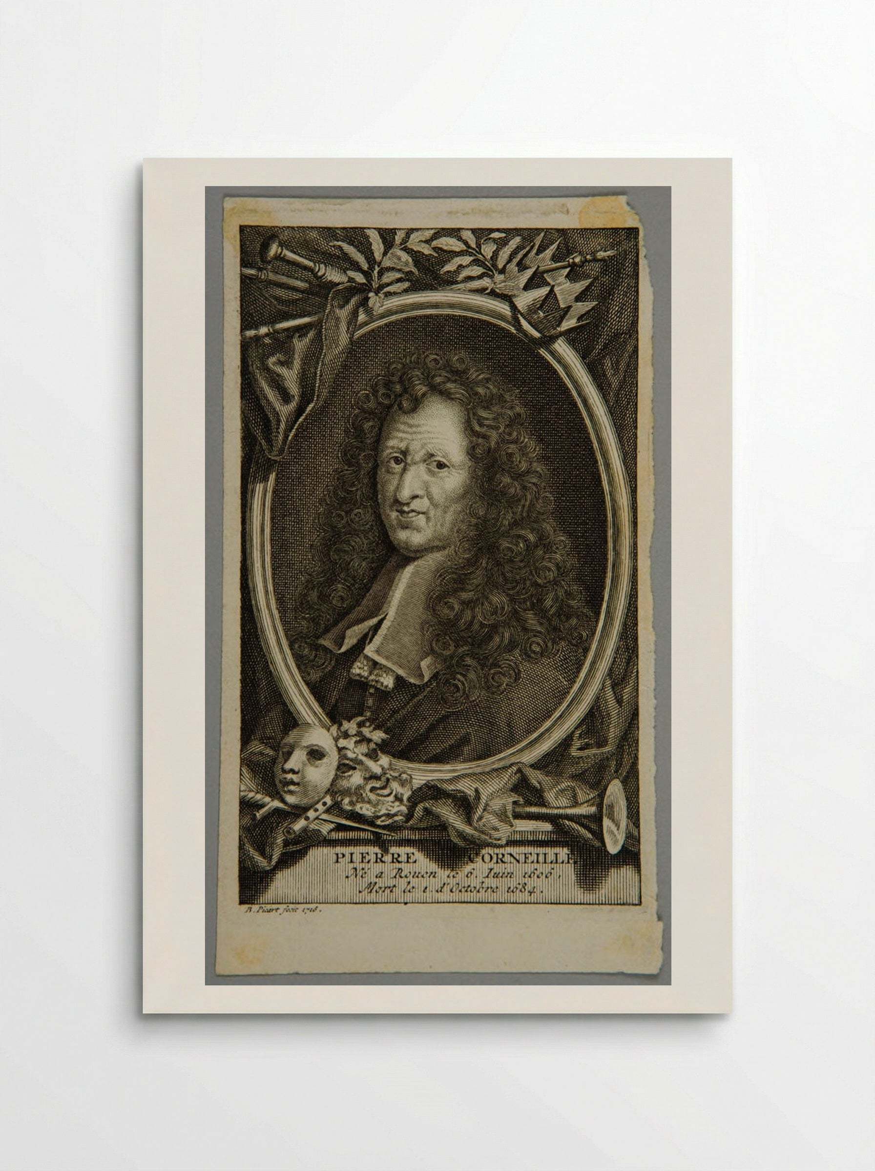 Pierre Corneille - Bernard Picart - Poster