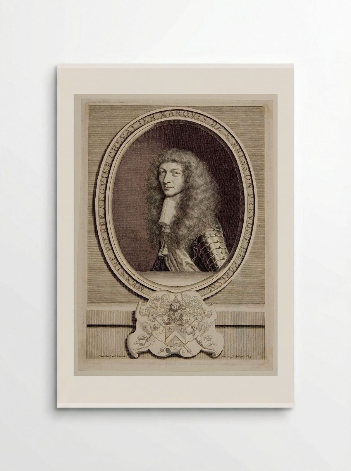 Pierre Séguier, Marquis de Saint-Brison - Robert Nanteuil - Poster