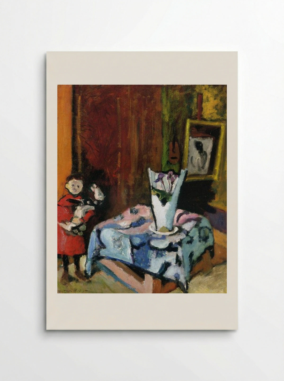 Pierre with Wooden Horse - Henri Matisse - Poster