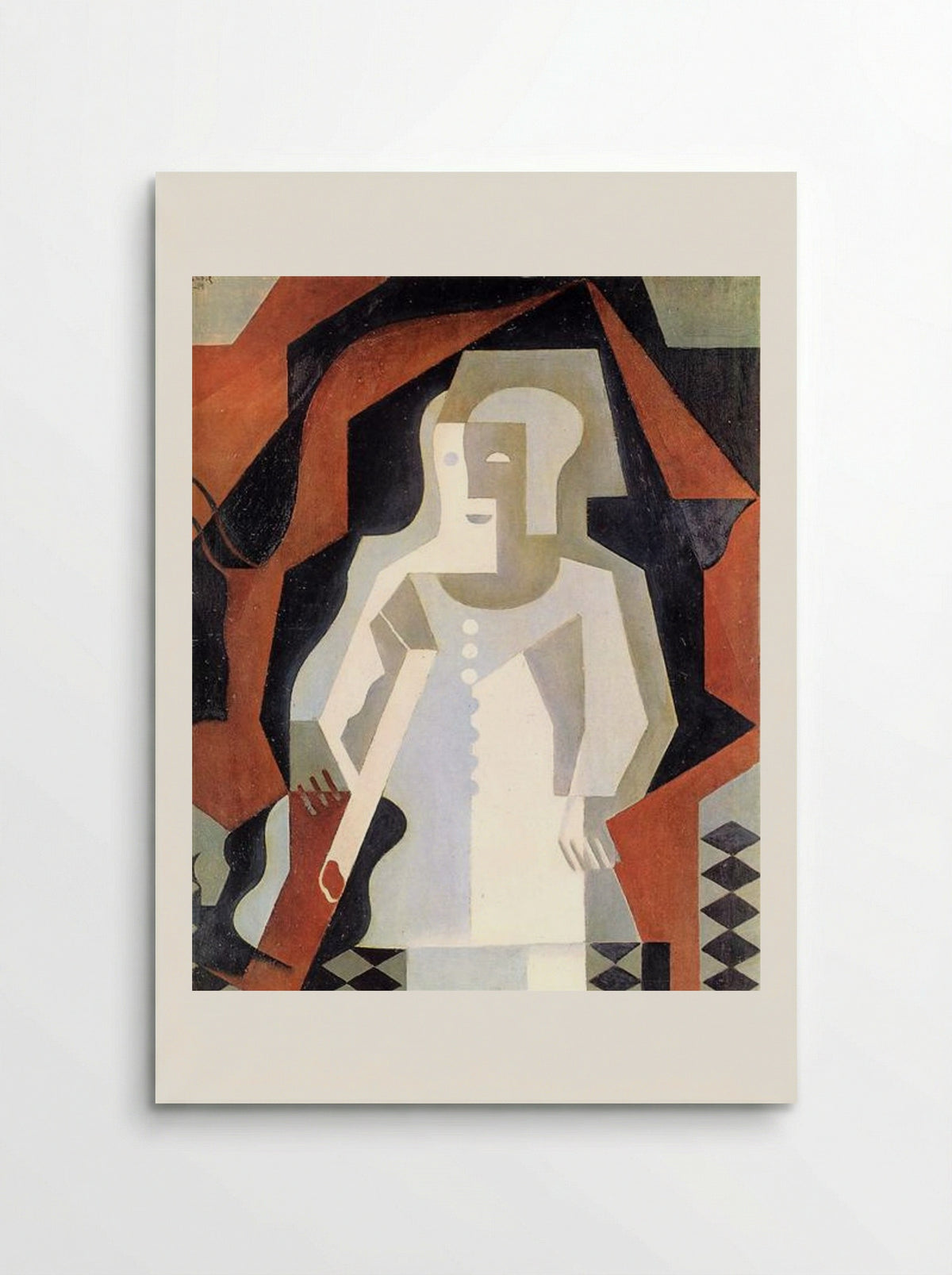 Pierrot - Juan Gris - Poster