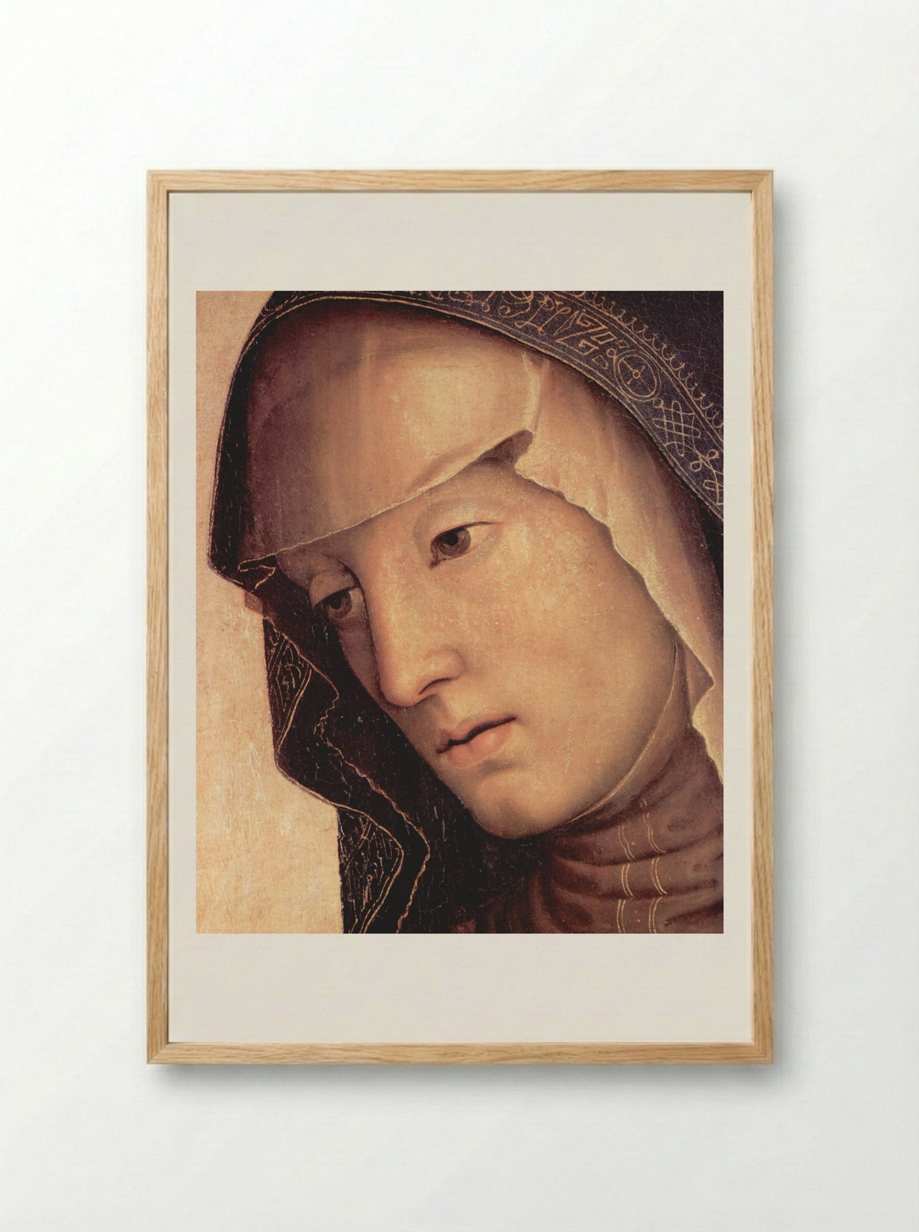 Pieta (Detail) - Pietro Perugino - Framed Print Wood