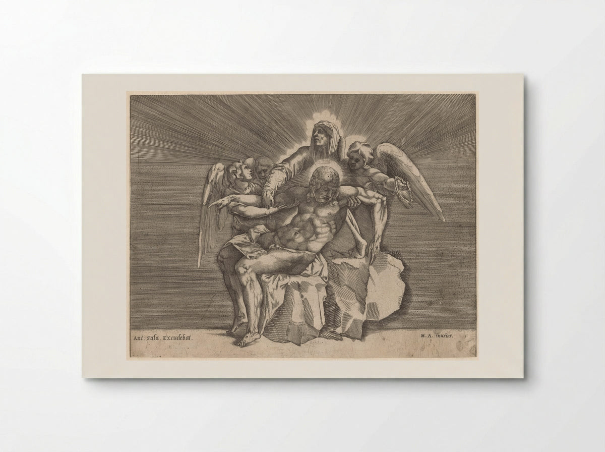 Pieta - Giulio Sanuto - Poster