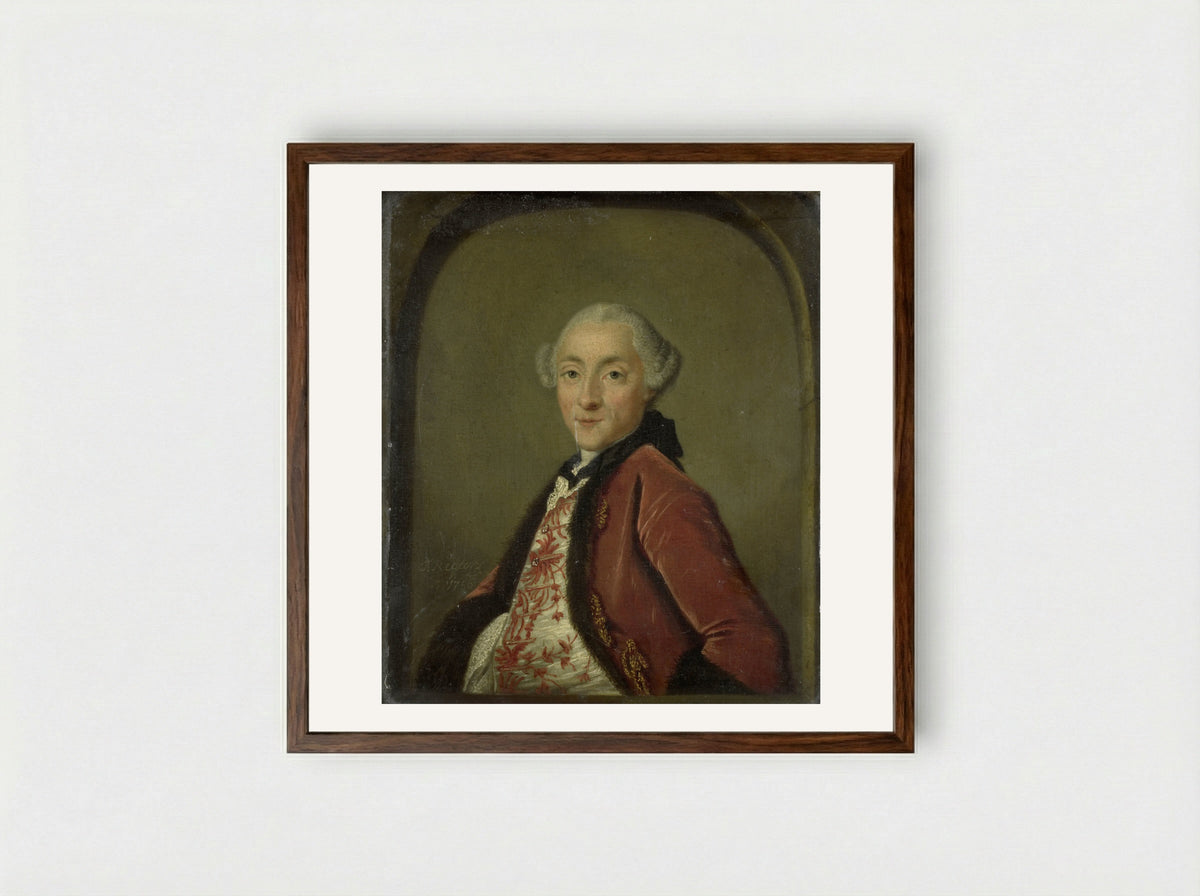 Pieter Nicolaas Rendorp - Tibout Regters - Framed Print Dark Wood