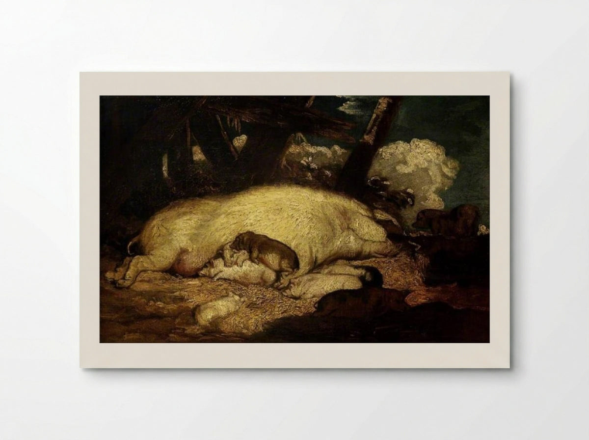 Pigs - James Ward - Poster