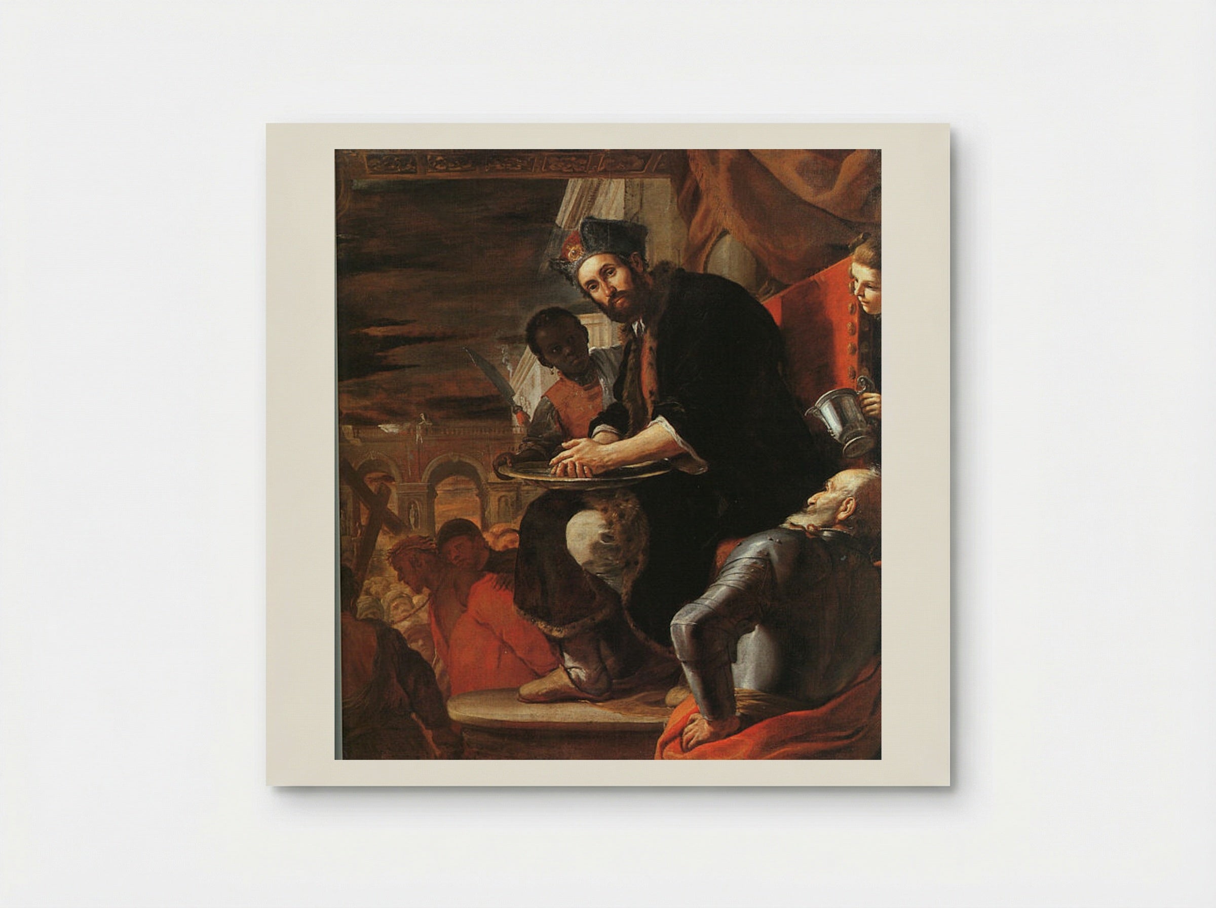 Pilate Washing His Hands - Mattia Preti - Poster