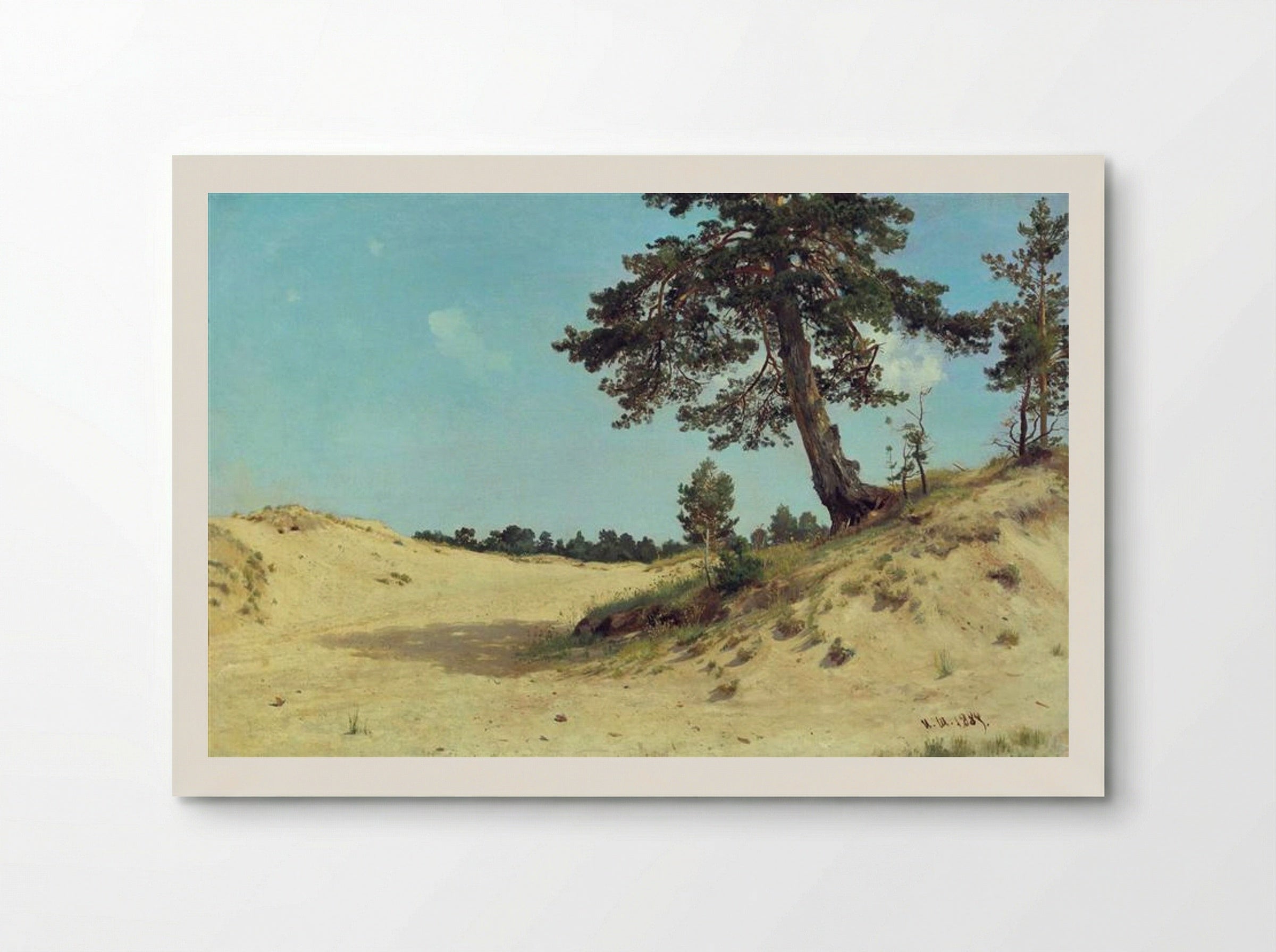 Pine on Sand - Ivan Shishkin - Poster