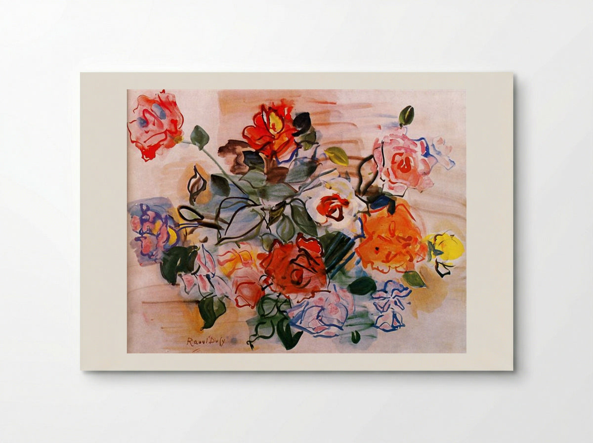 Pink Bunch - Raoul Dufy - Poster
