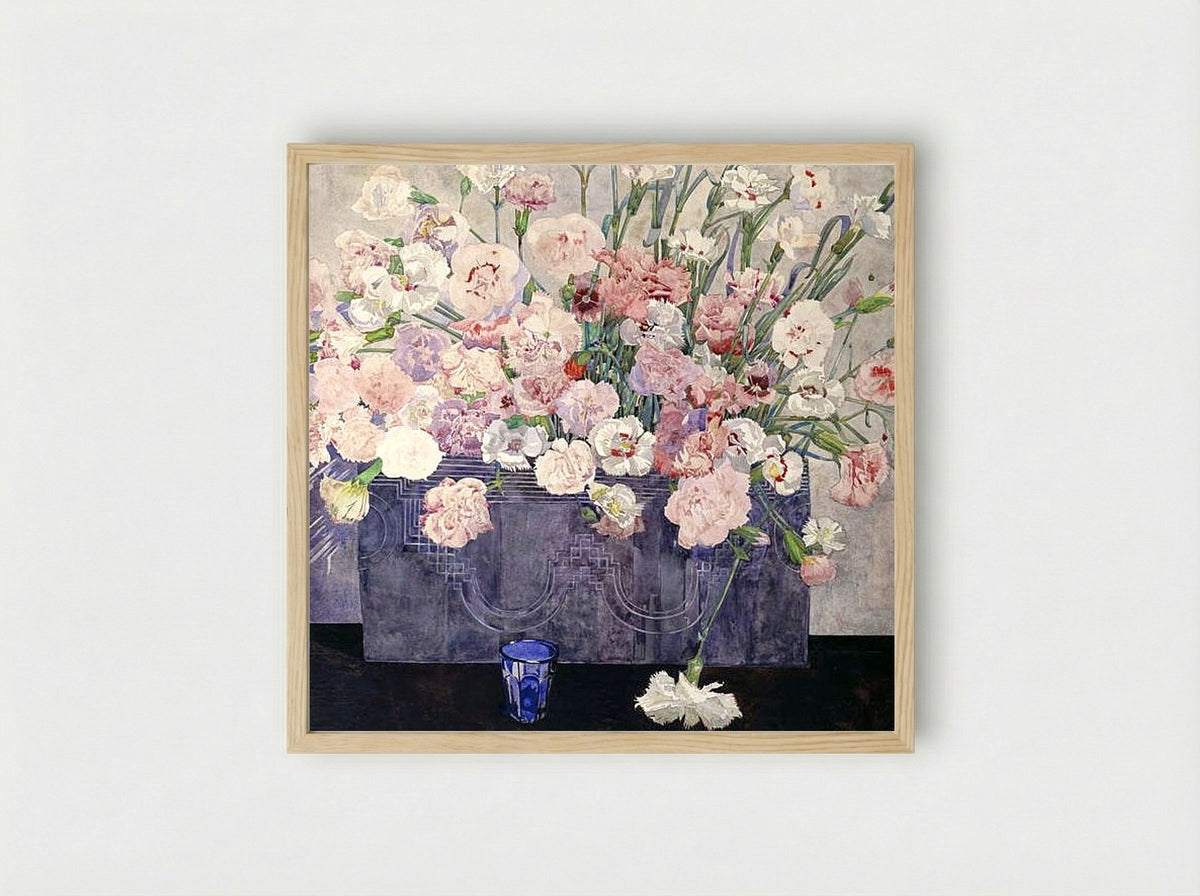 Pinks - Charles Rennie Mackintosh - Framed Print Wood