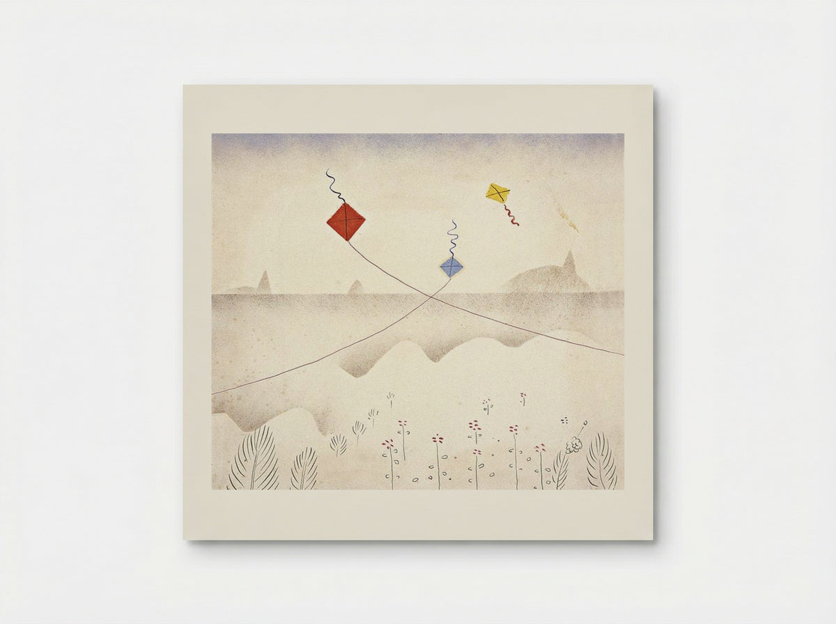 Pipas (Kites) - Candido Portinari - Poster