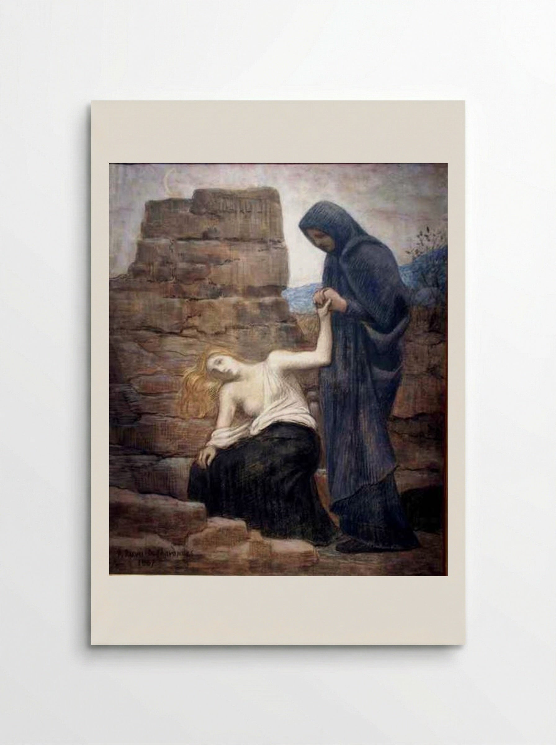 Pity - Pierre Puvis de Chavannes - Poster