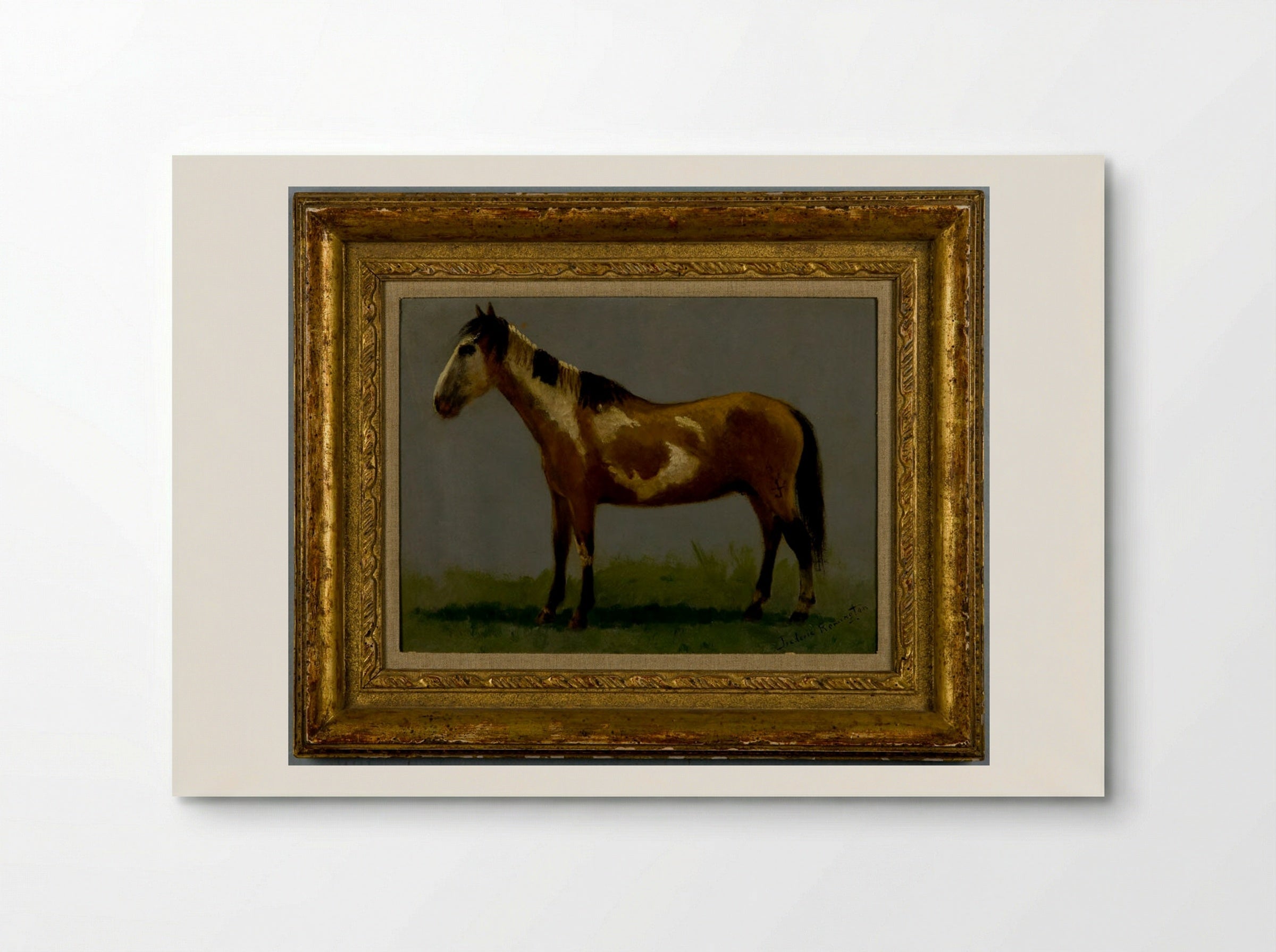 Plains Pony - Frederic Remington - Poster
