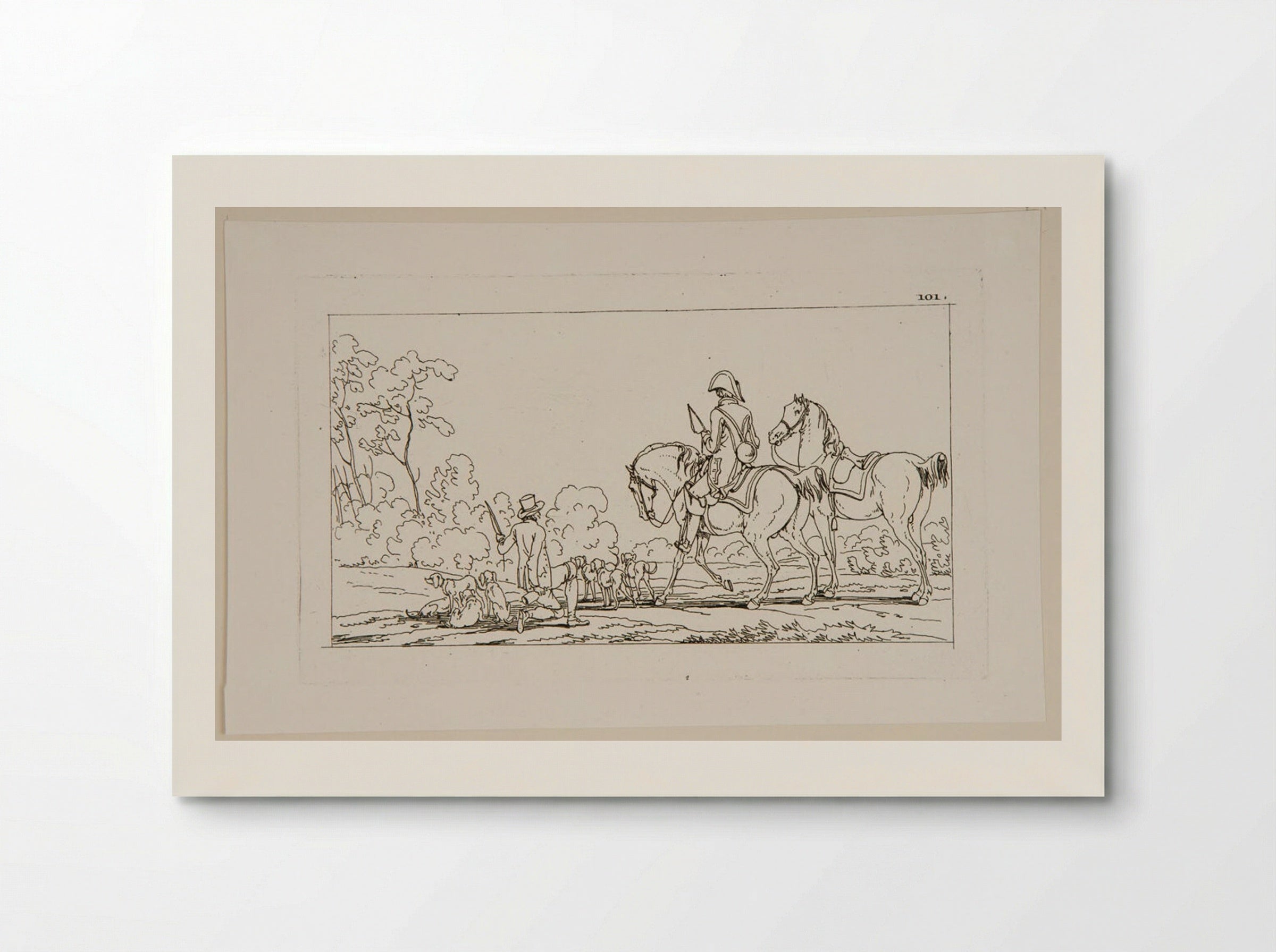 Plate LXI - Jacques-Francois-Joseph Swebach - Poster