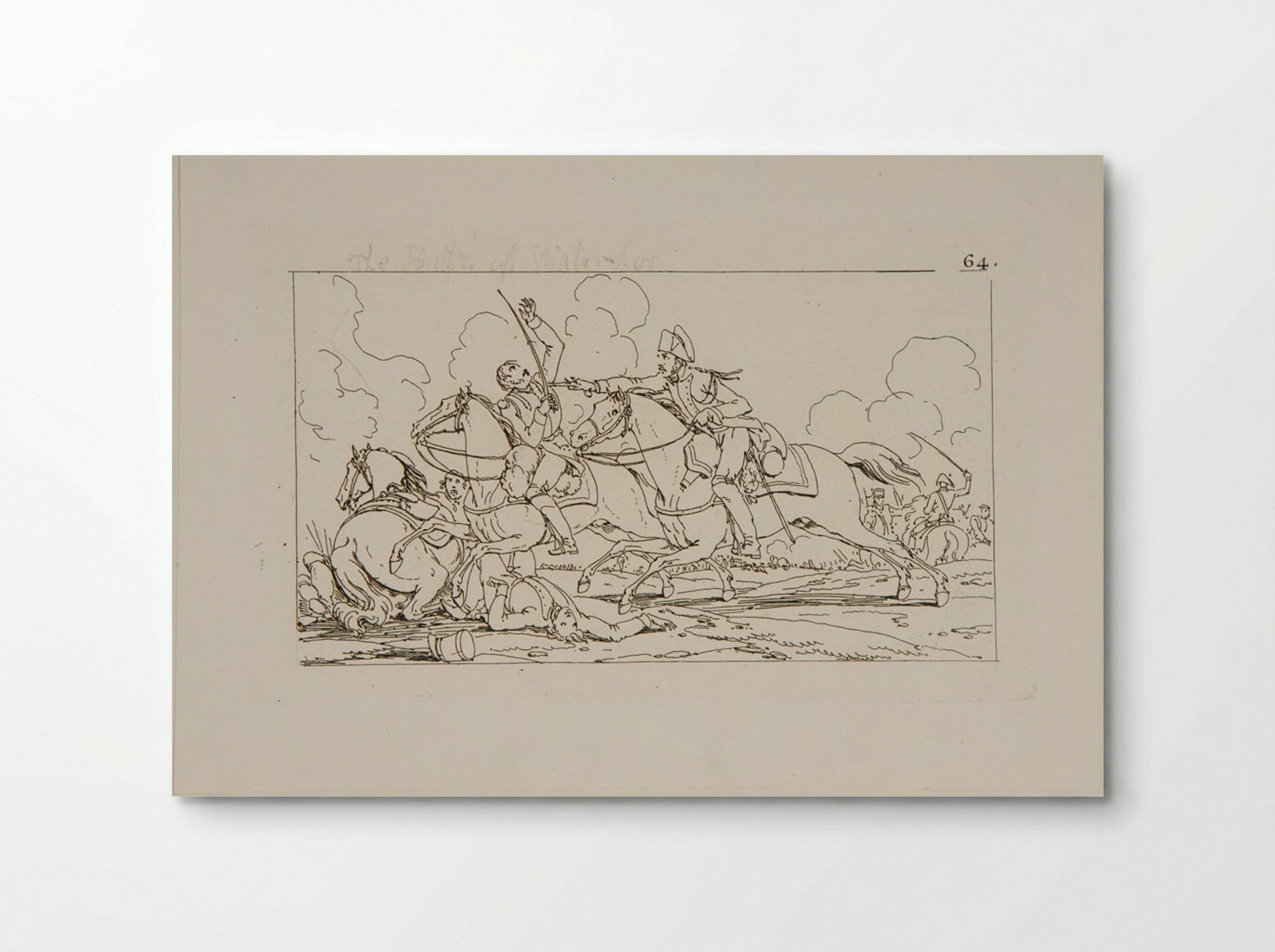 Plate XLIV - Jacques-Francois-Joseph Swebach - Poster