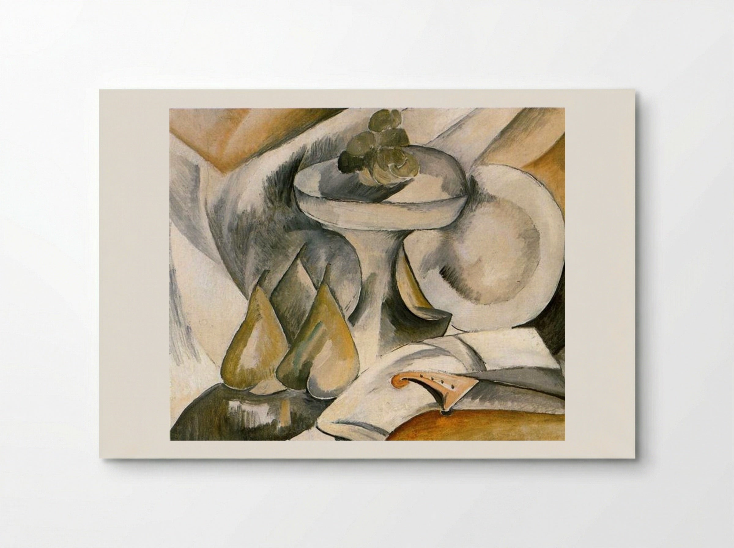 Plate and Fruit Dish - Georges Braque - Poster