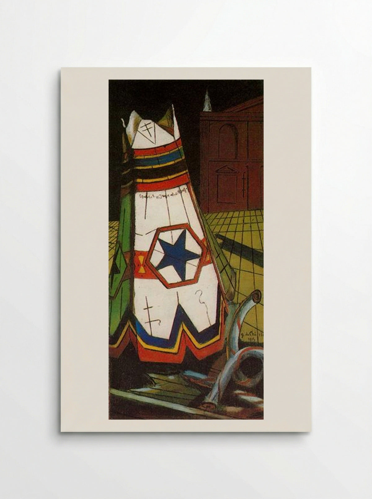 Playthings of the Prince - Giorgio de Chirico - Poster