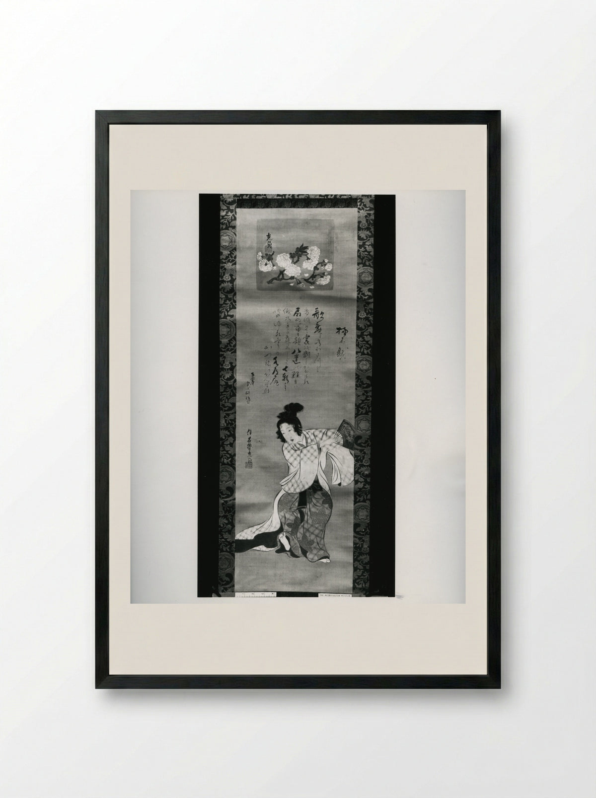Pleasure Quarters - Suga Mitsusada - Framed Print Black