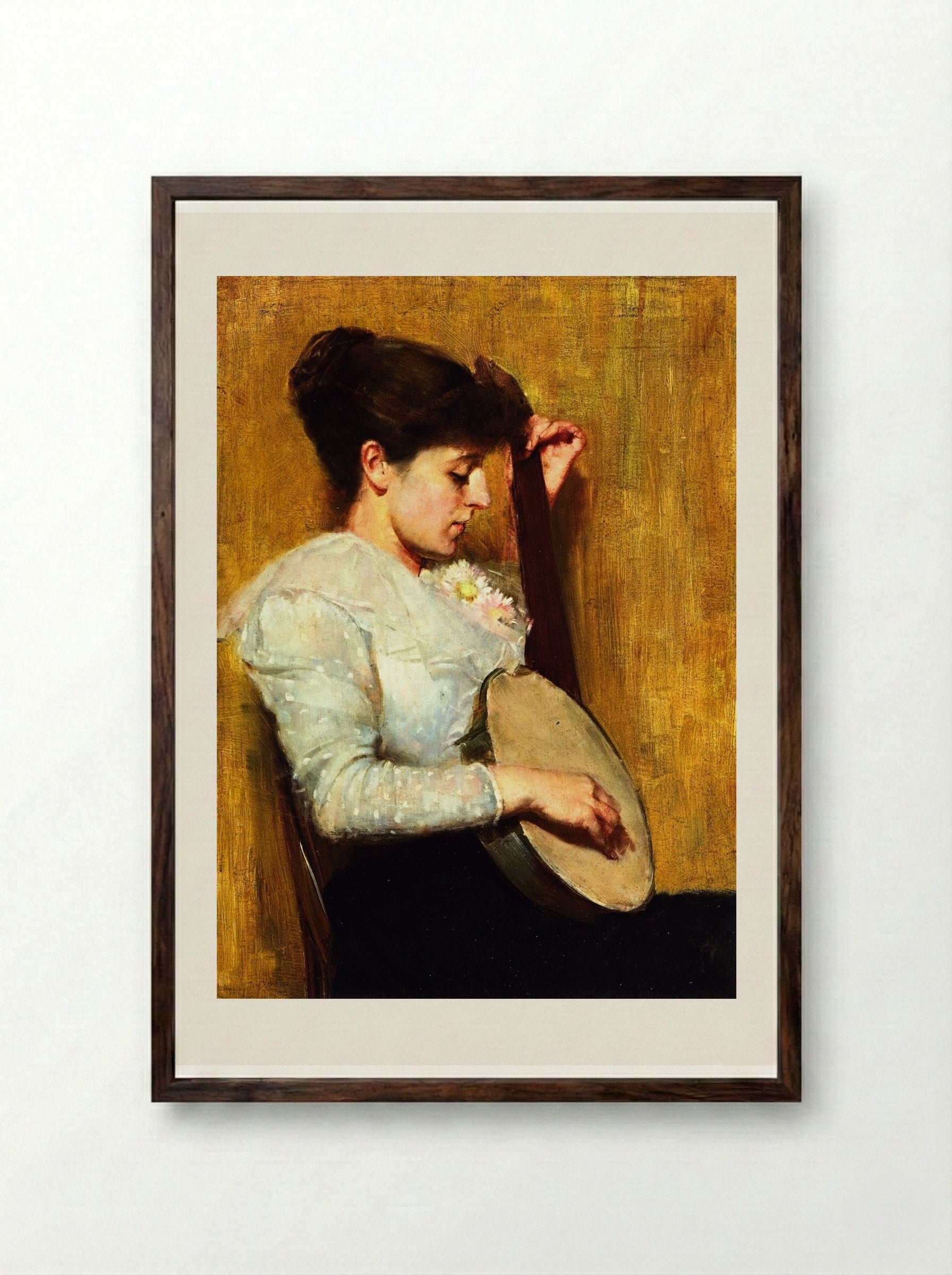 Plink-a-Plong - Tom Roberts - Framed Print Dark Wood