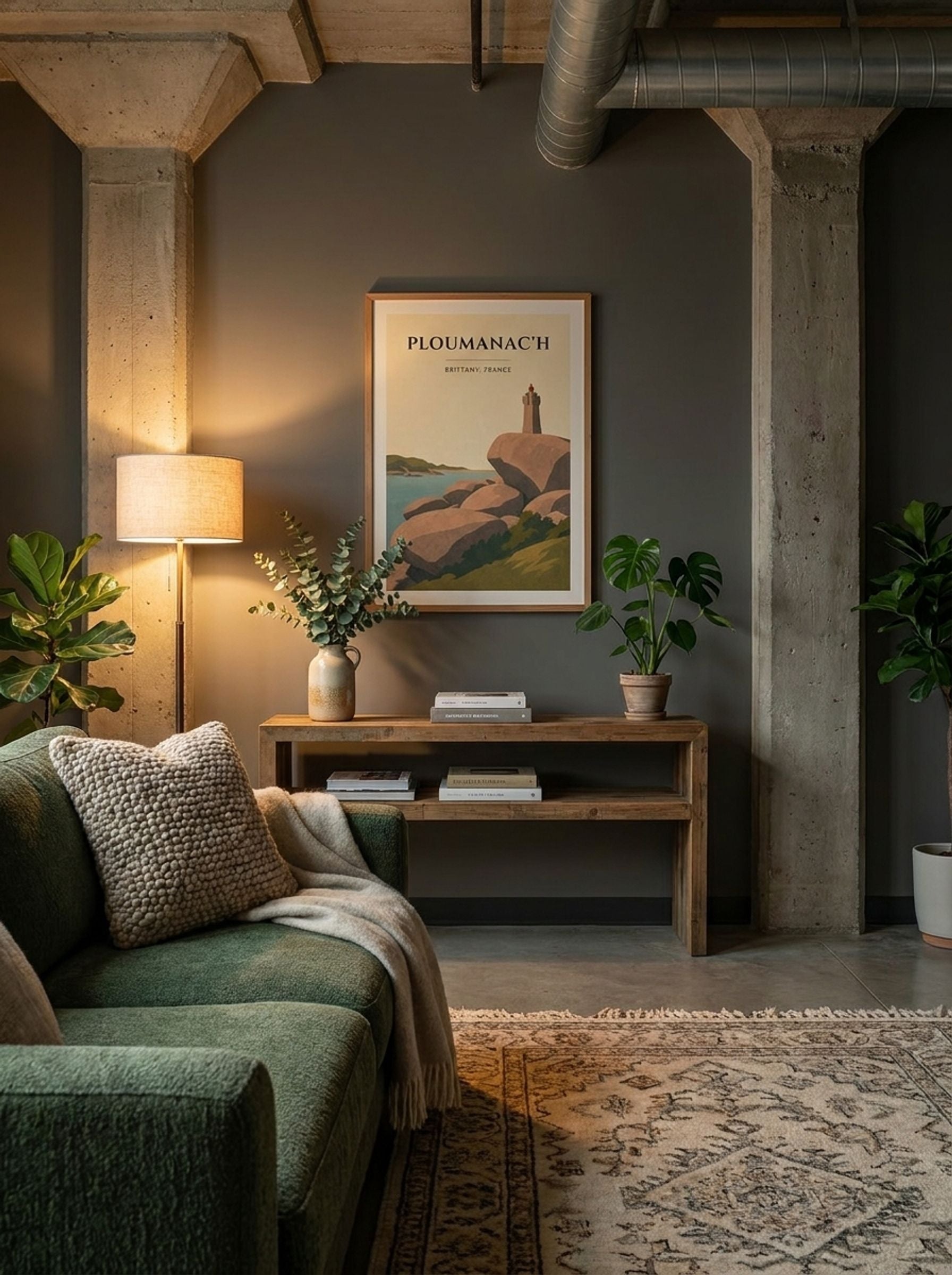 Ploumanac'h Travel Poster Artwork - Lifestyle
