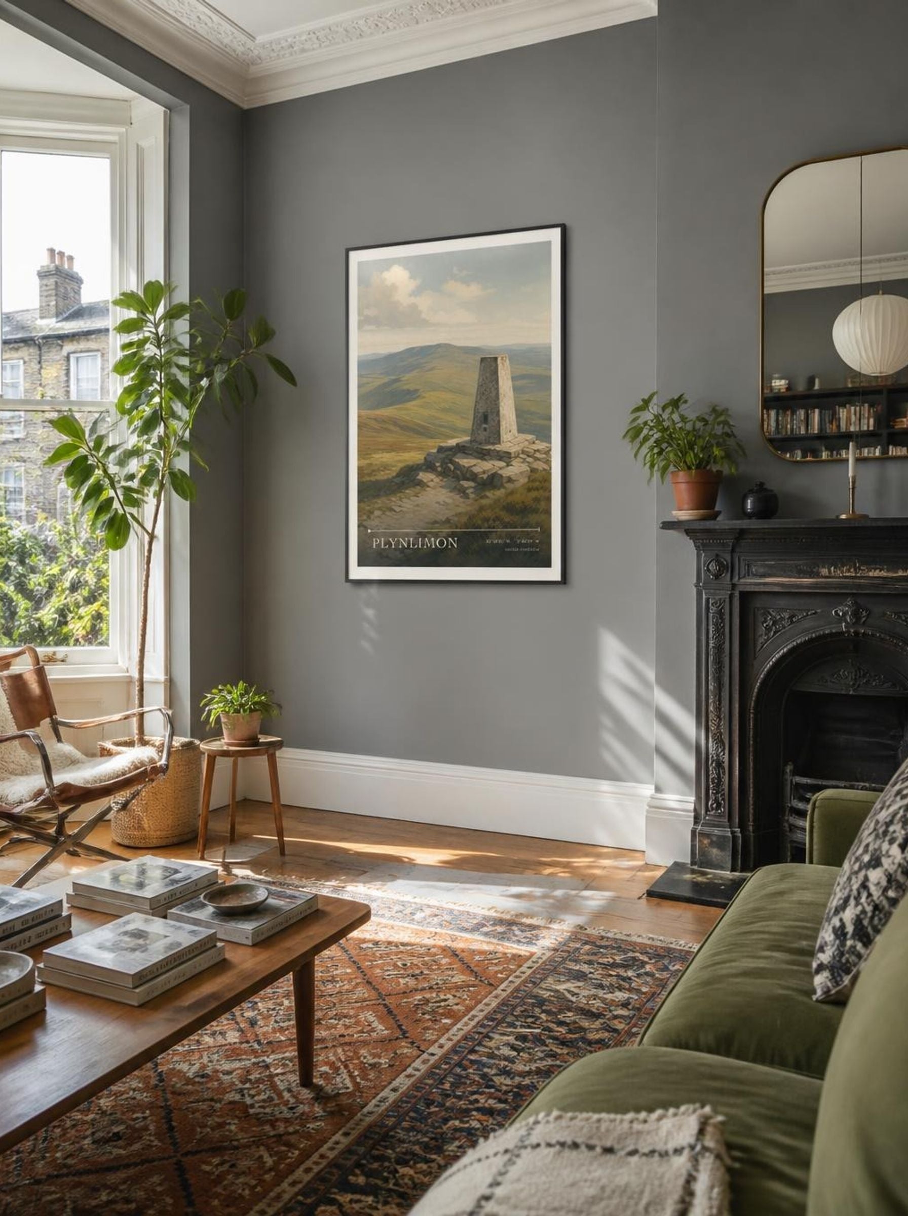Plynlimon United Kingdom Travel Poster - Lifestyle