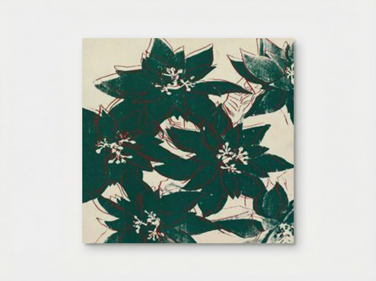 Poinsettia - Andy Warhol - Poster
