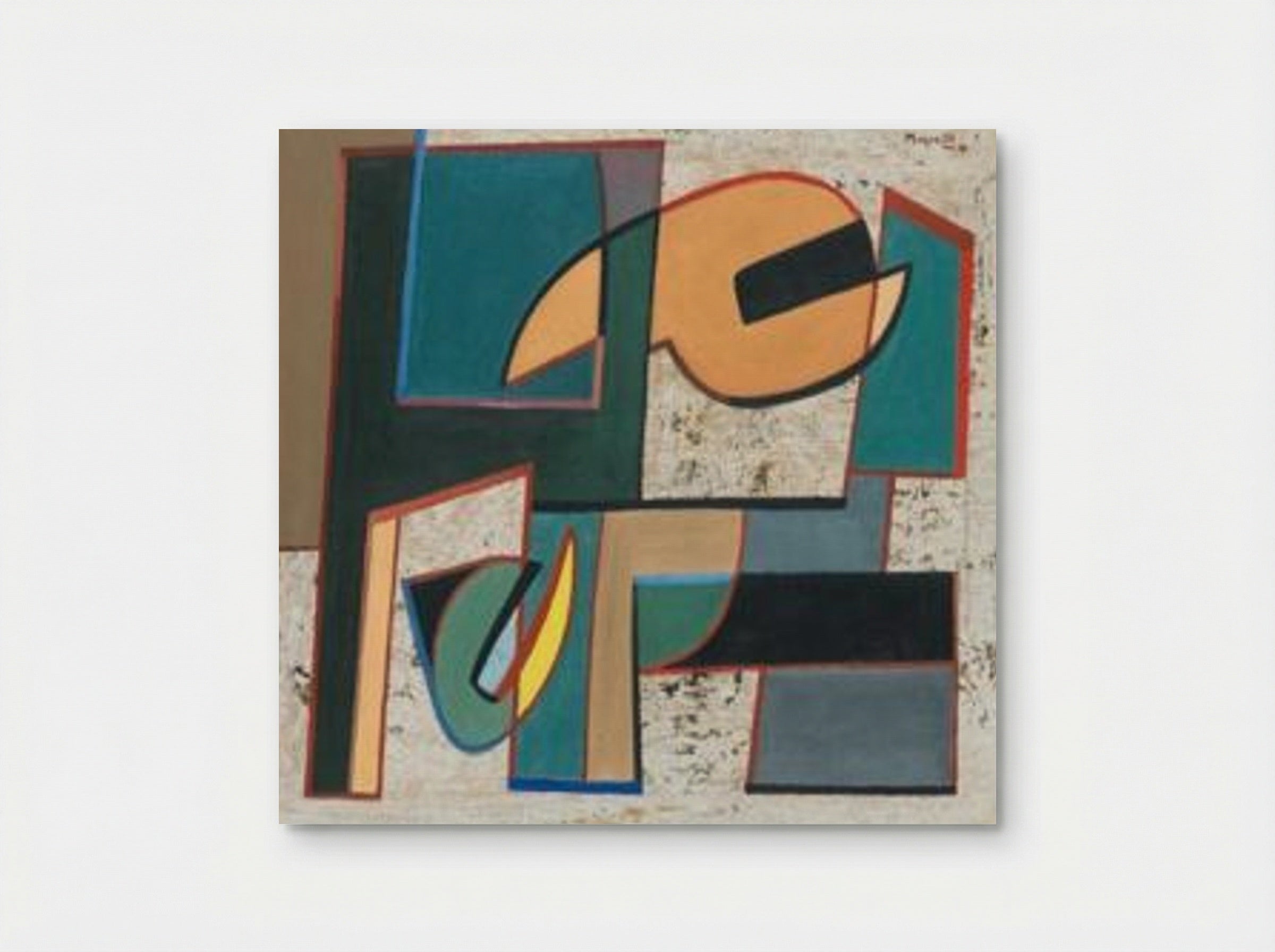 Points D'Hostilite No. 2 A - Alberto Magnelli - Poster