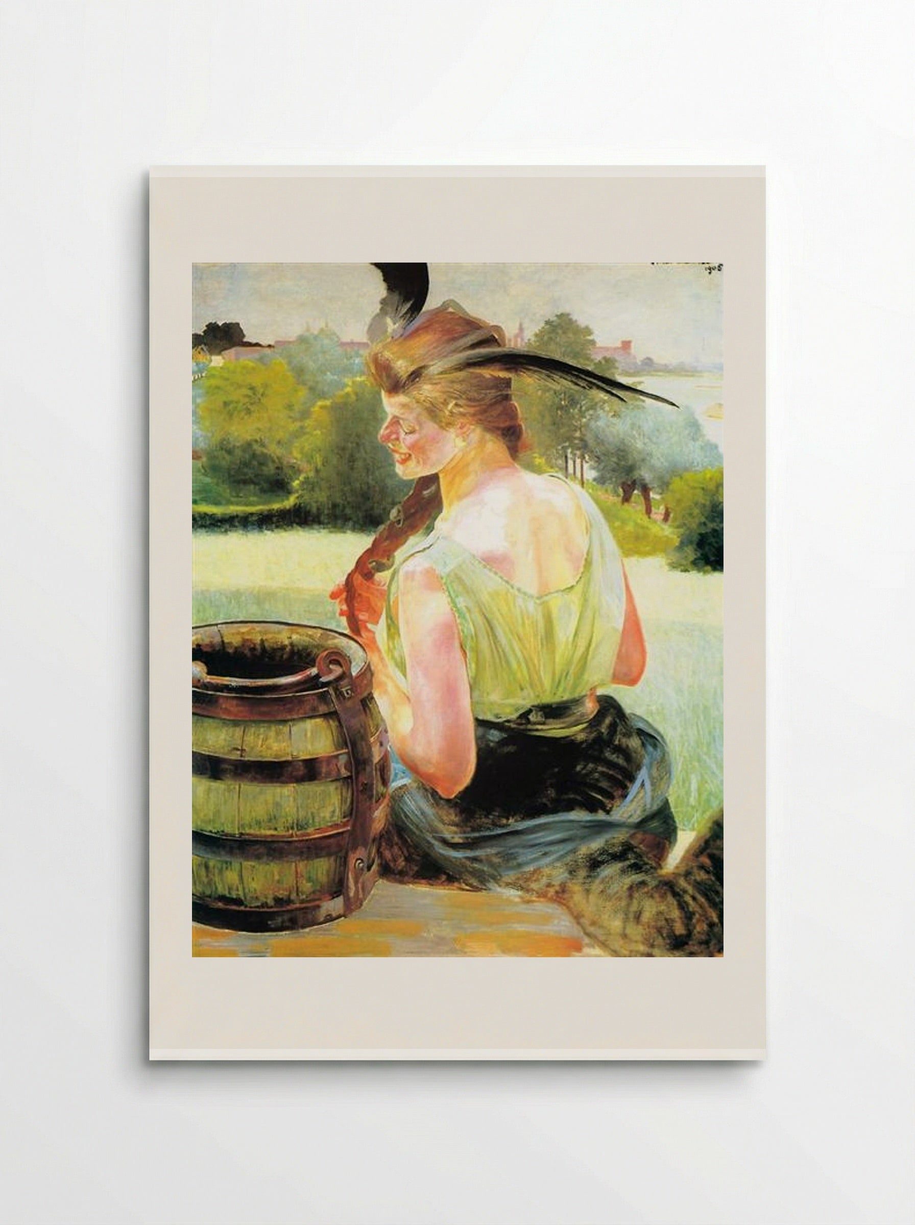 Poisoned Well Chimera - Jacek Malczewski - Poster