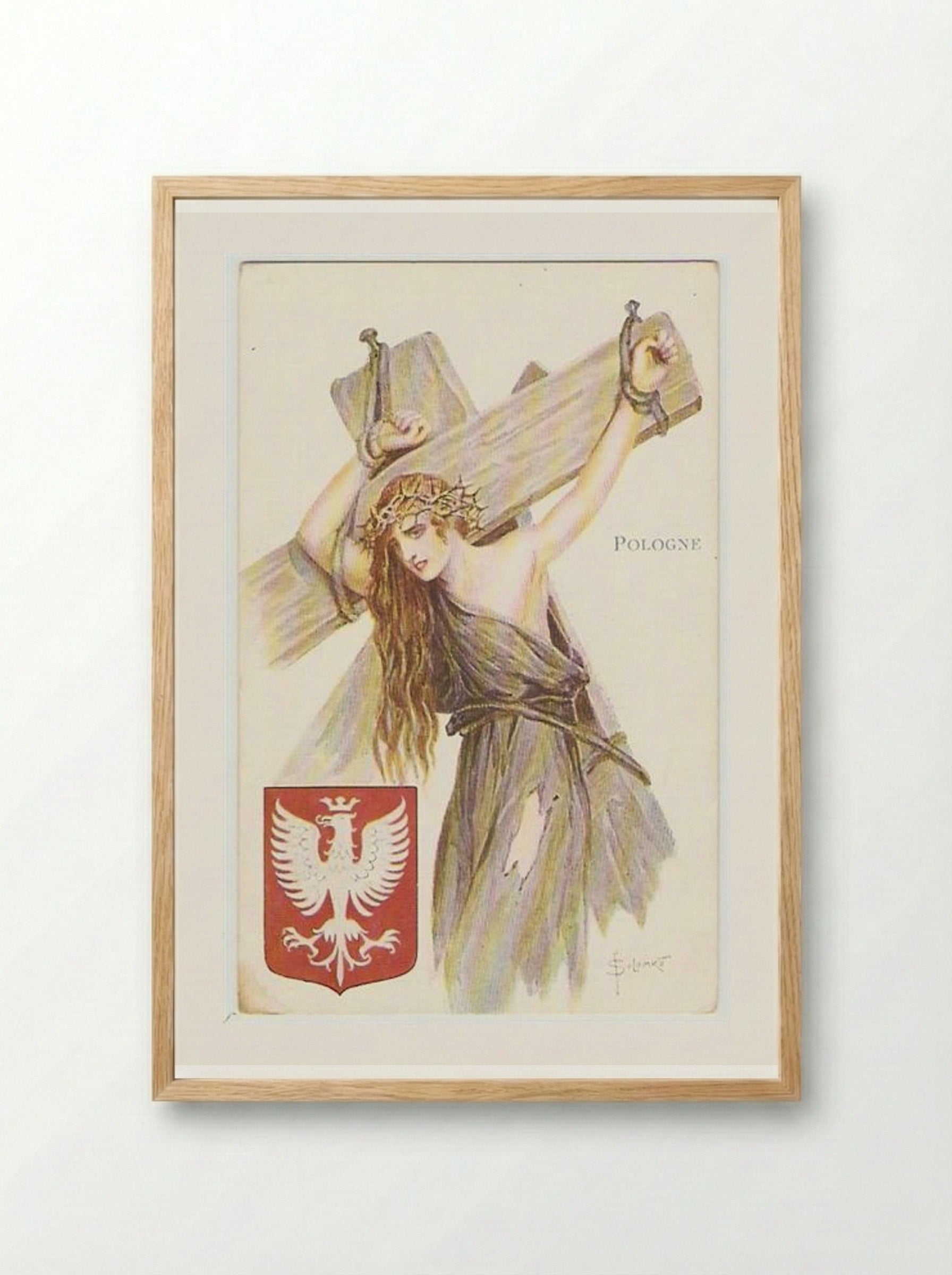 Poland (Pologne) - Sergey Solomko - Framed Print Wood