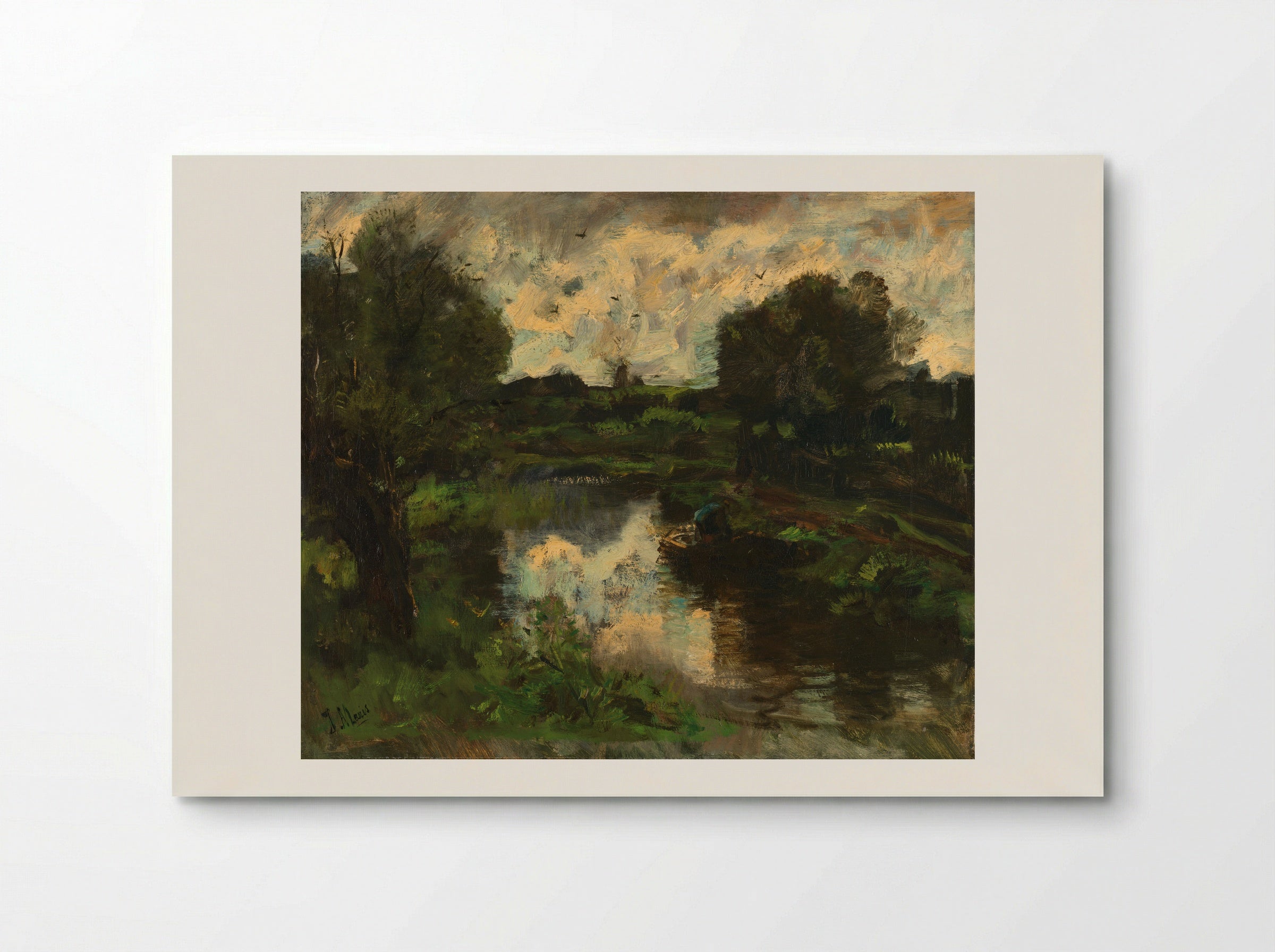 Polder na onweer - Jacob Maris - Poster