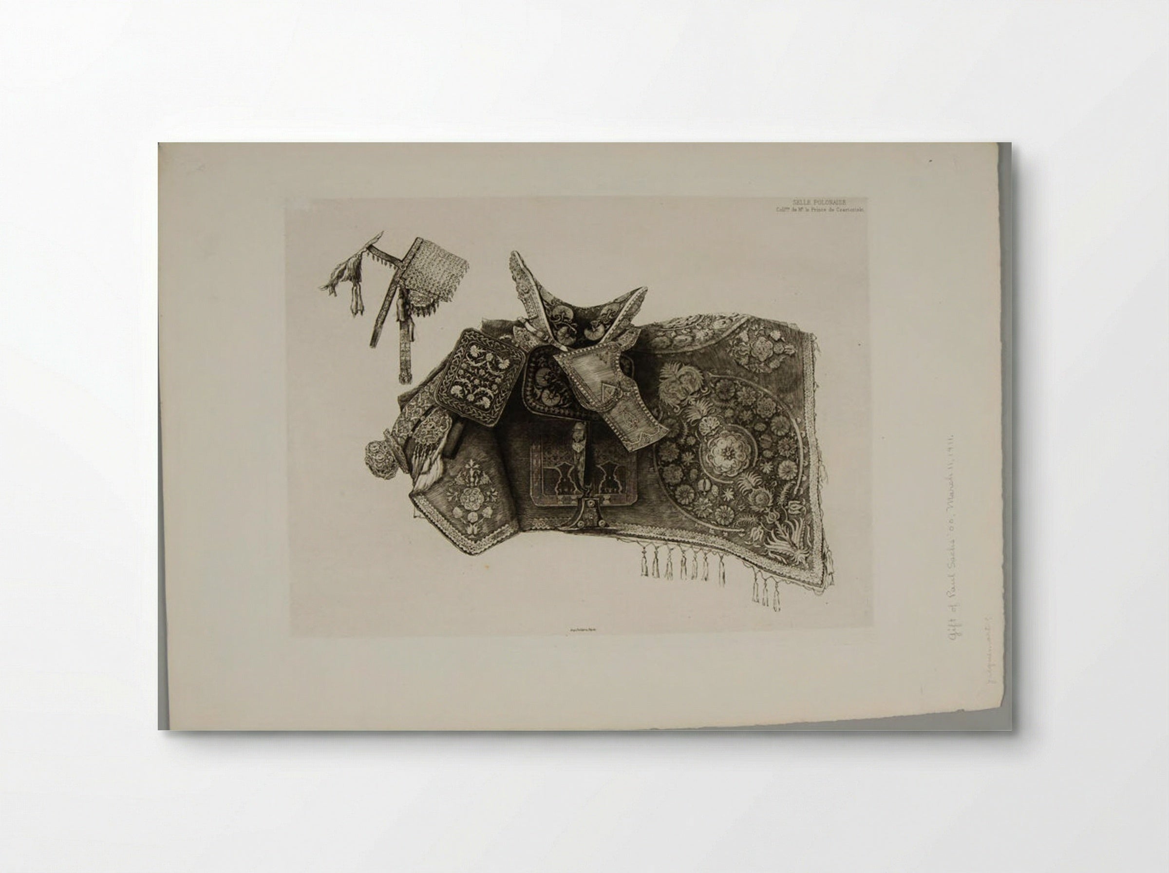 Polish Saddle: Collection of M. le Prince Czartoriski - Jules Ferdinand Jacquemart - Poster