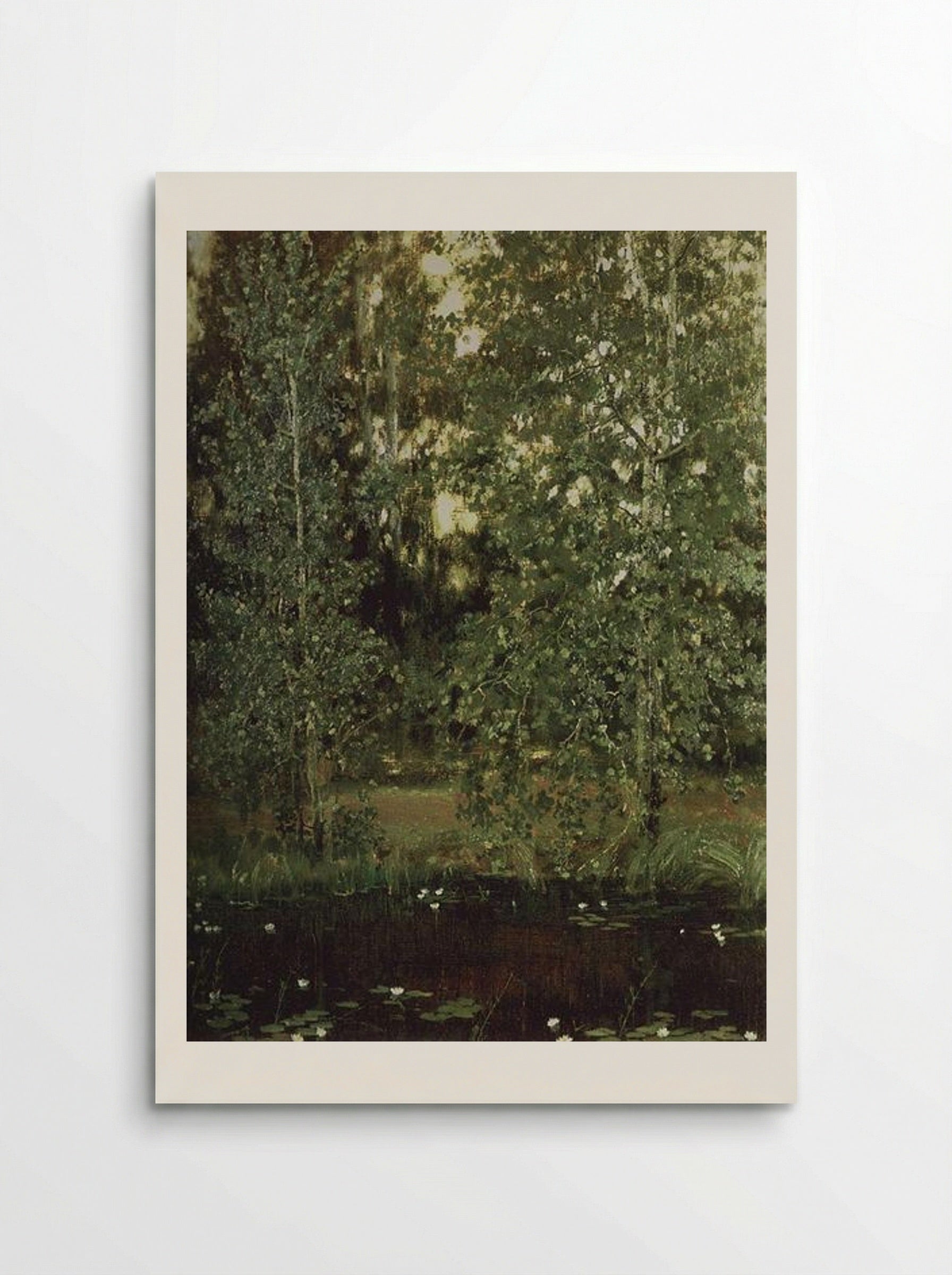 Pond in Ochtir - Viktor Vasnetsov - Poster