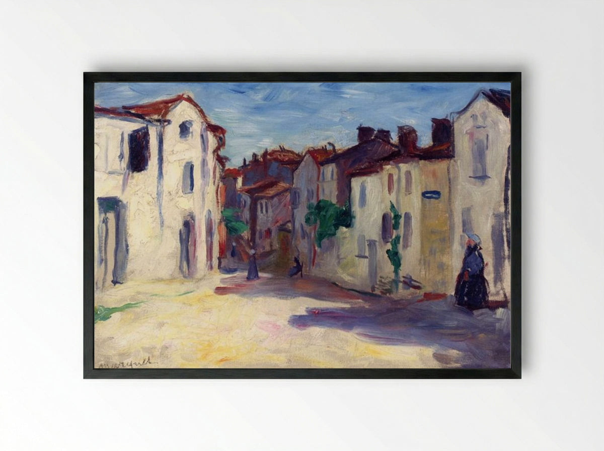 Pons, Charente-Maritime - Albert Marquet - Framed Print Black