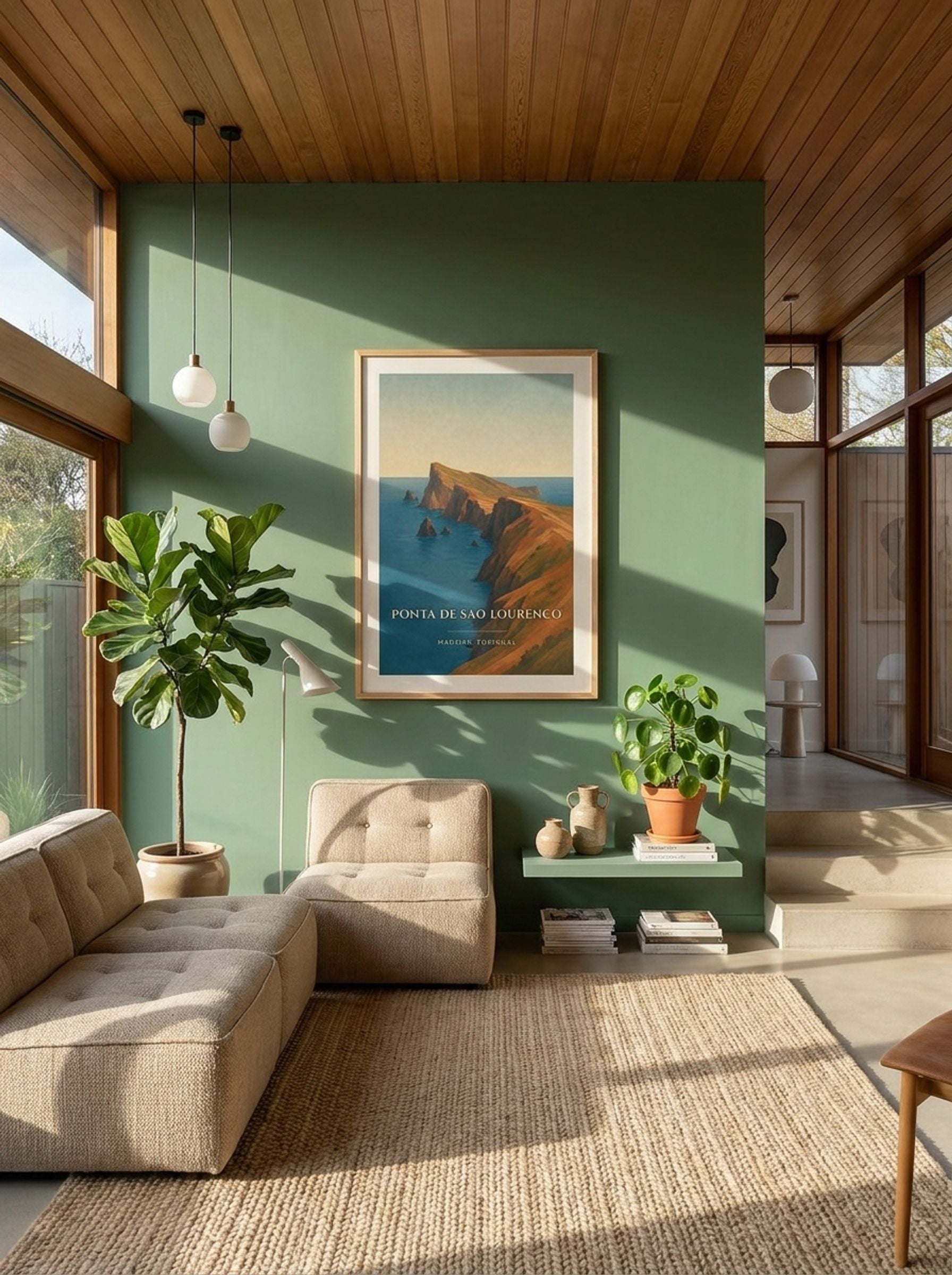 Ponta de Sao Lourenco Travel Poster Artwork - Lifestyle