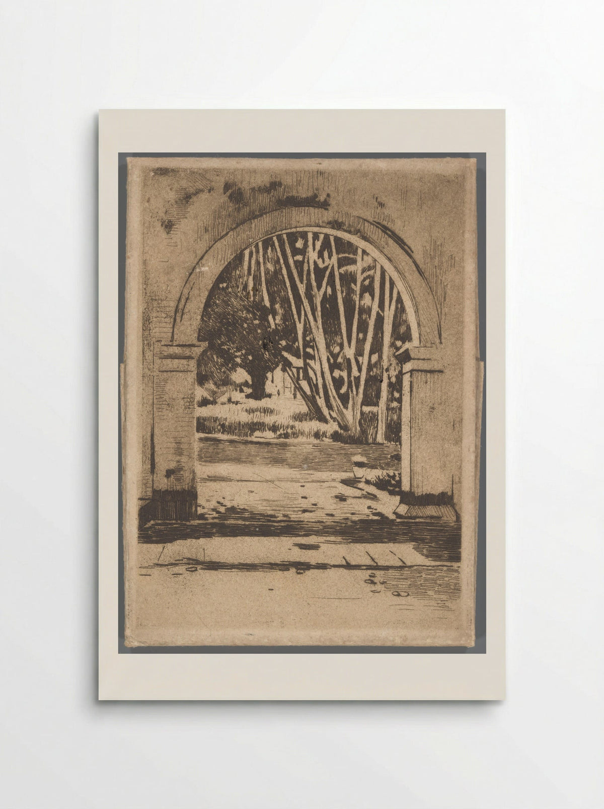 Poort van Hotel Bellevue, Buitenzorg - Willem Witsen - Poster