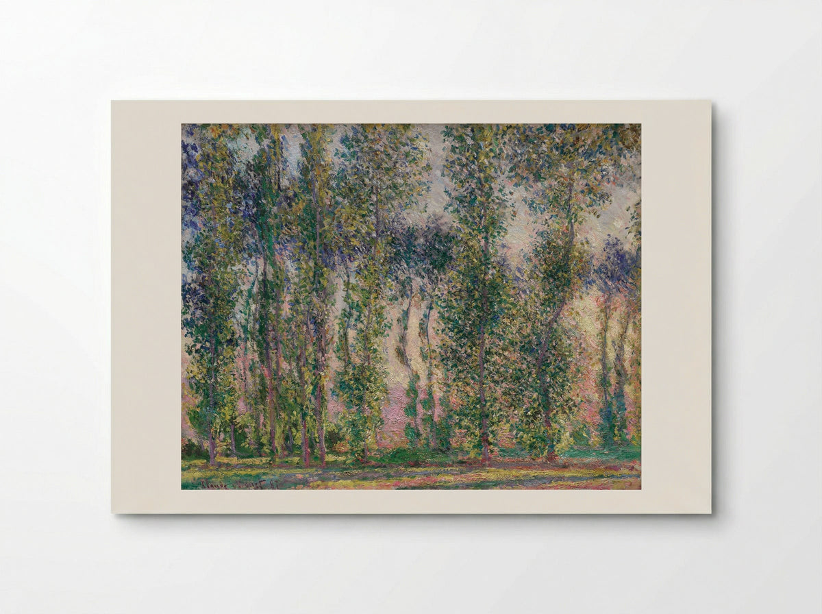 Poplars at Giverny - Claude Monet - Poster