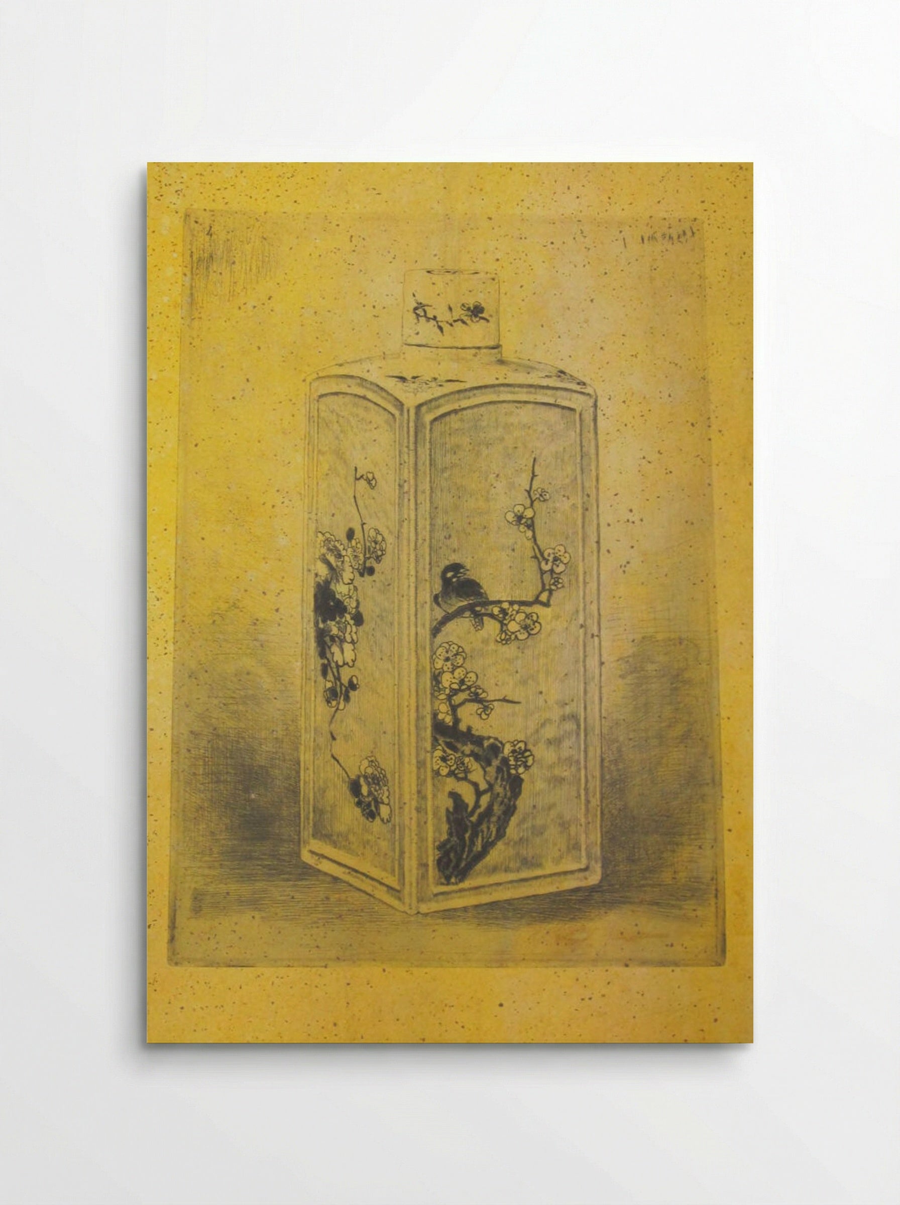Porcelain Tea Container - Félix Hilaire Buhot - Poster