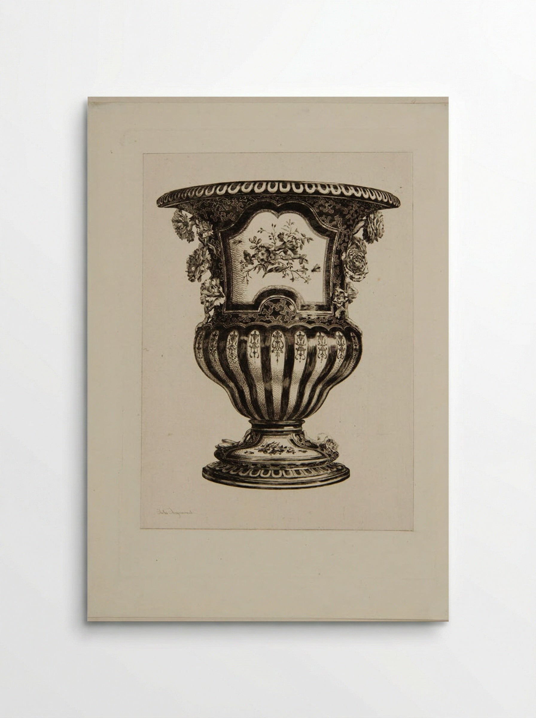 Porcelain of Vincennes - Jules Ferdinand Jacquemart - Poster