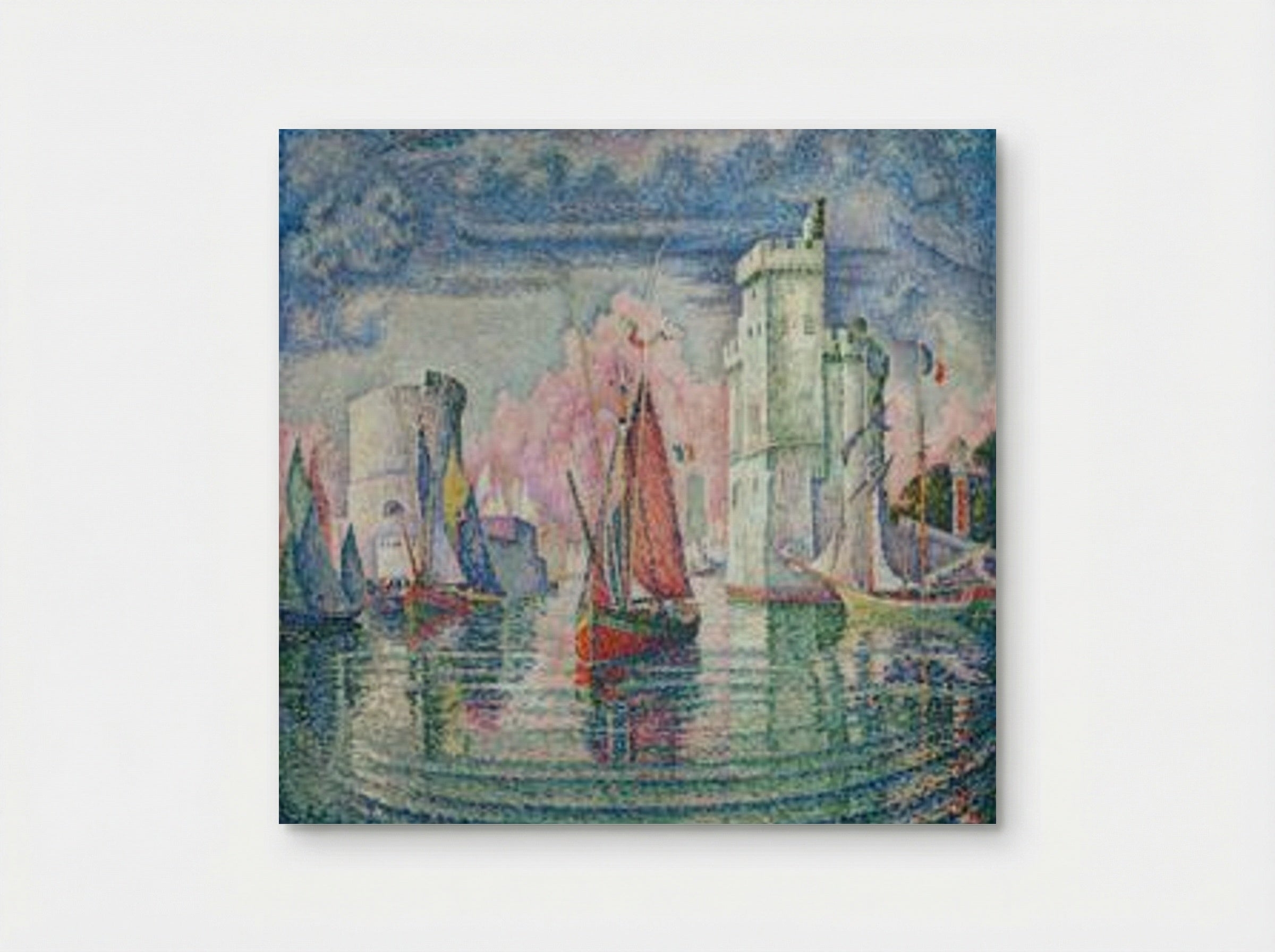 Port of La Rochelle - Paul Signac - Poster