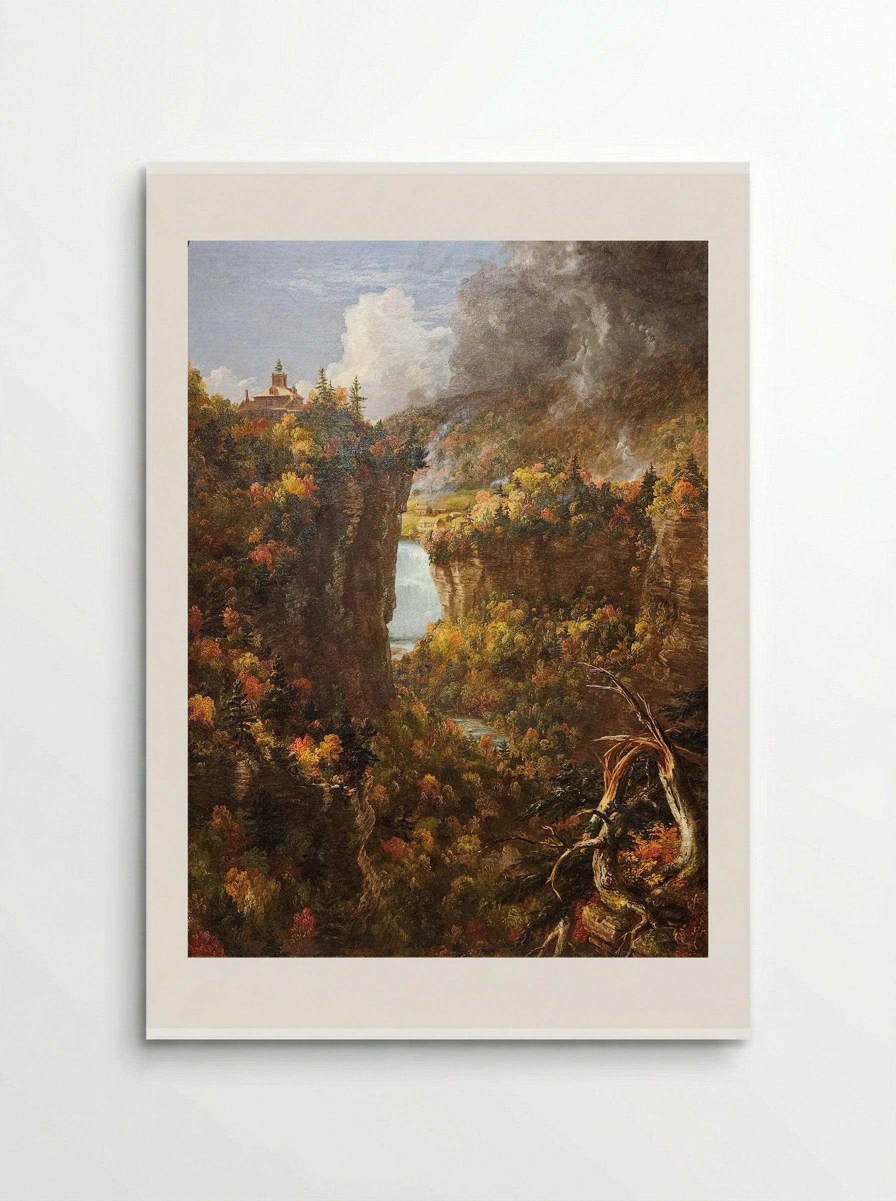 Portage Falls on the Genesee - Thomas Cole - Poster