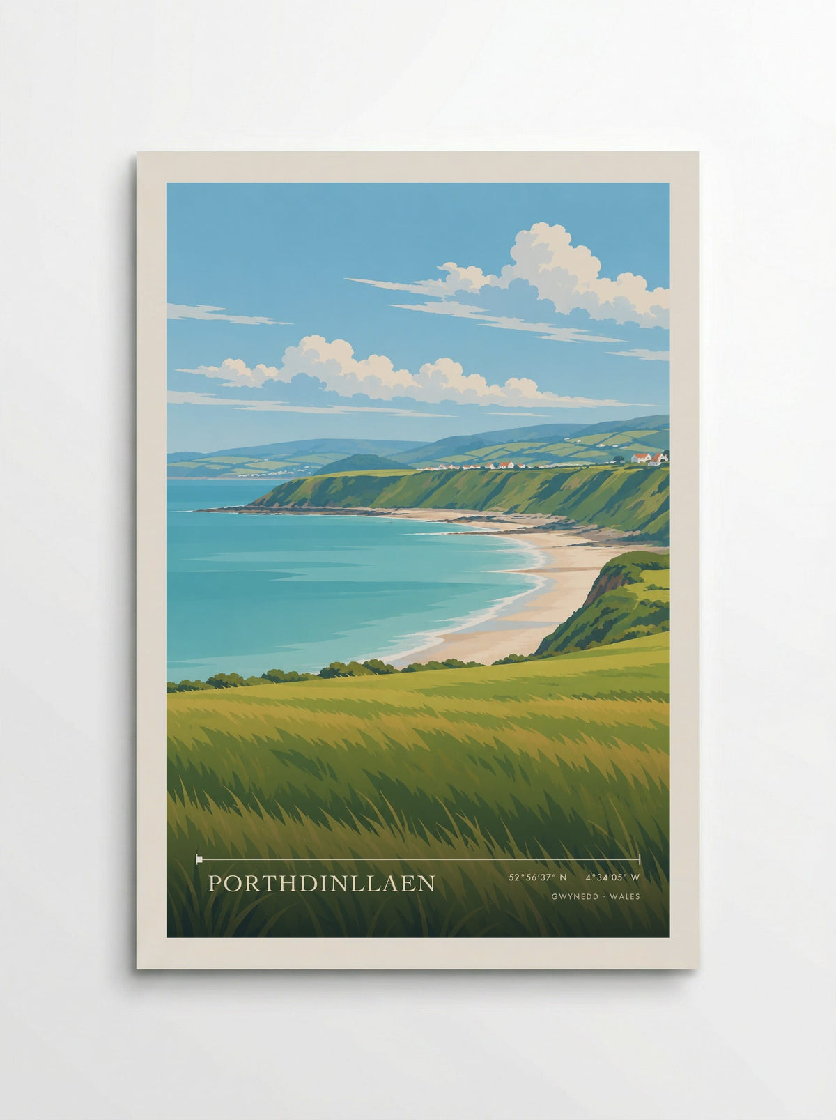 Porthdinllaen, Gwynedd | Travel Poster - Poster