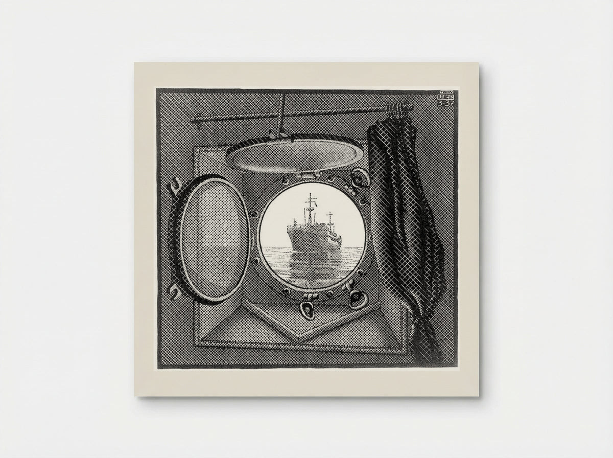Porthole - M.C. Escher - Poster