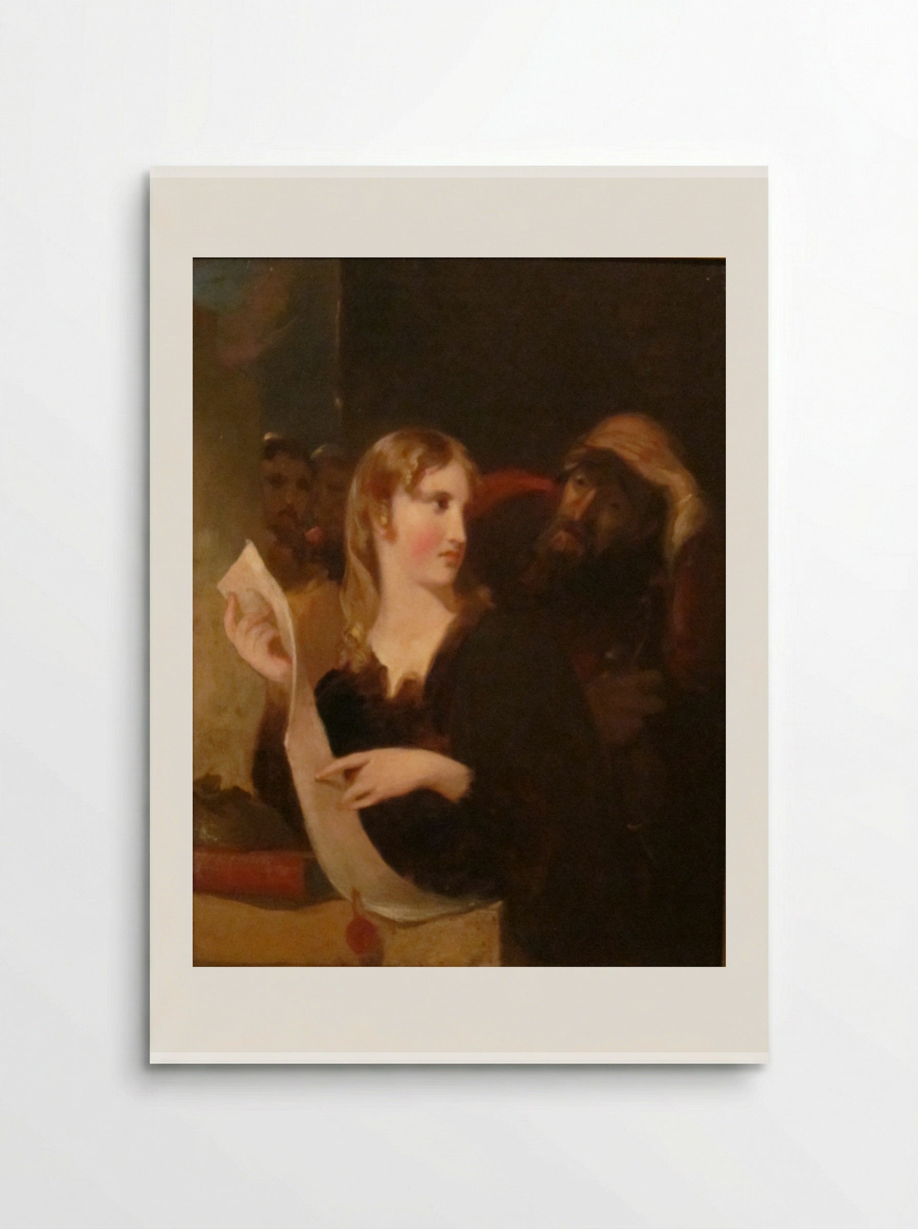 Portia, Merchant of Venice - Thomas Sully - Poster